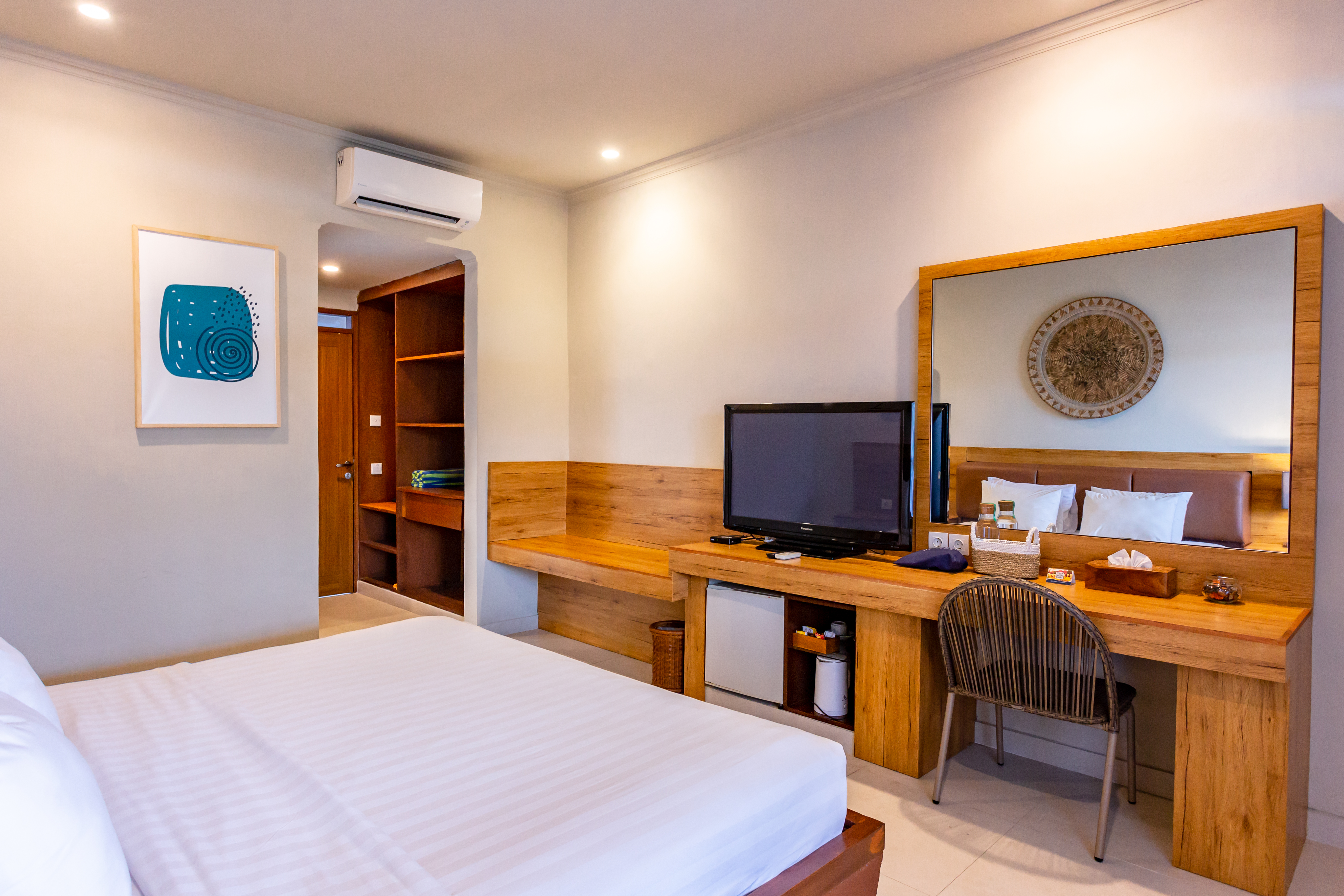 غرفة سوبيريور بسرير مزدوج أو سريرين منفصلين، Mutiara Bali Boutique Resort Villa Spa 4/7