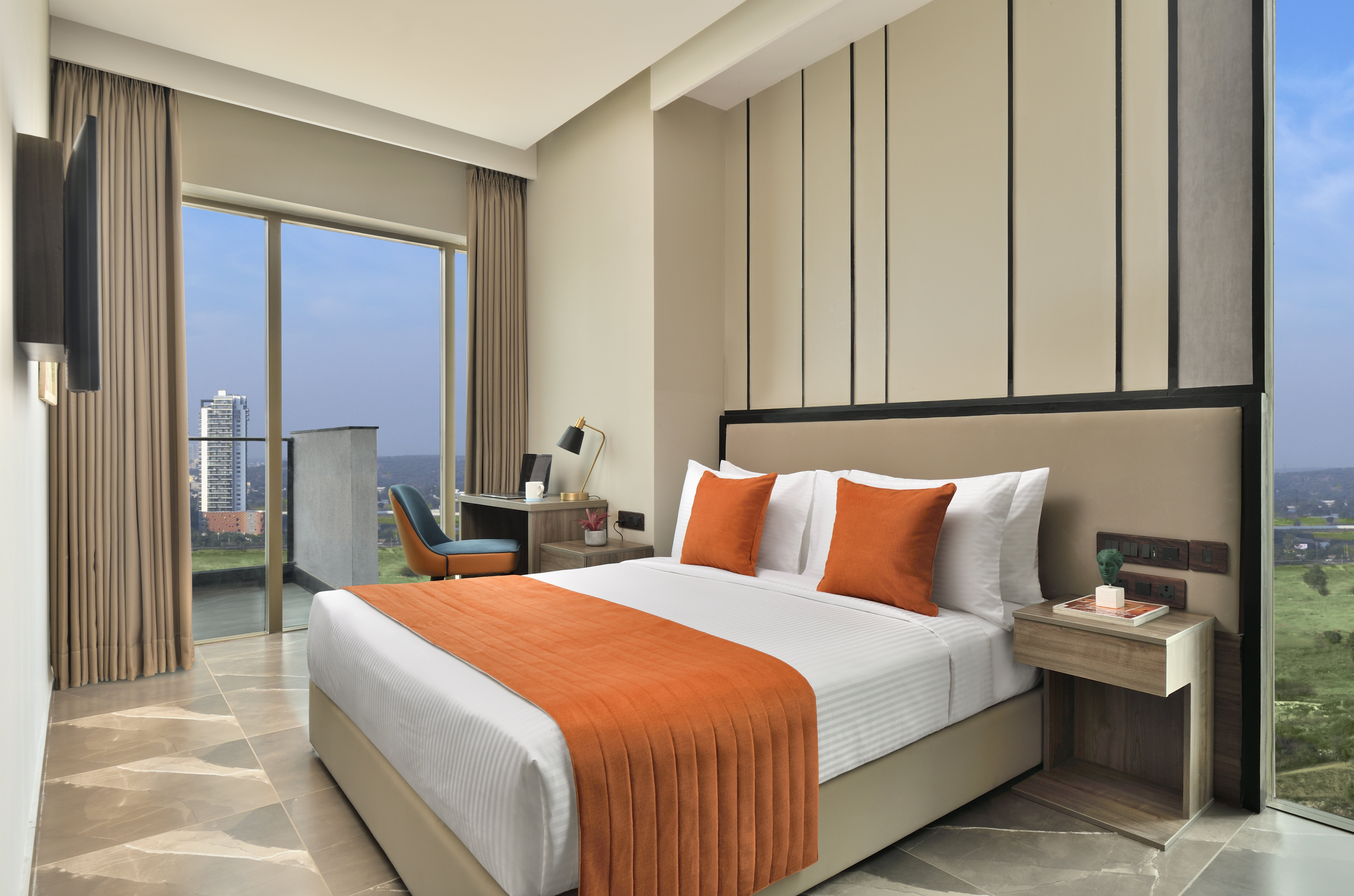 Room at Citadines Paras Square Gurugram, GURGAON