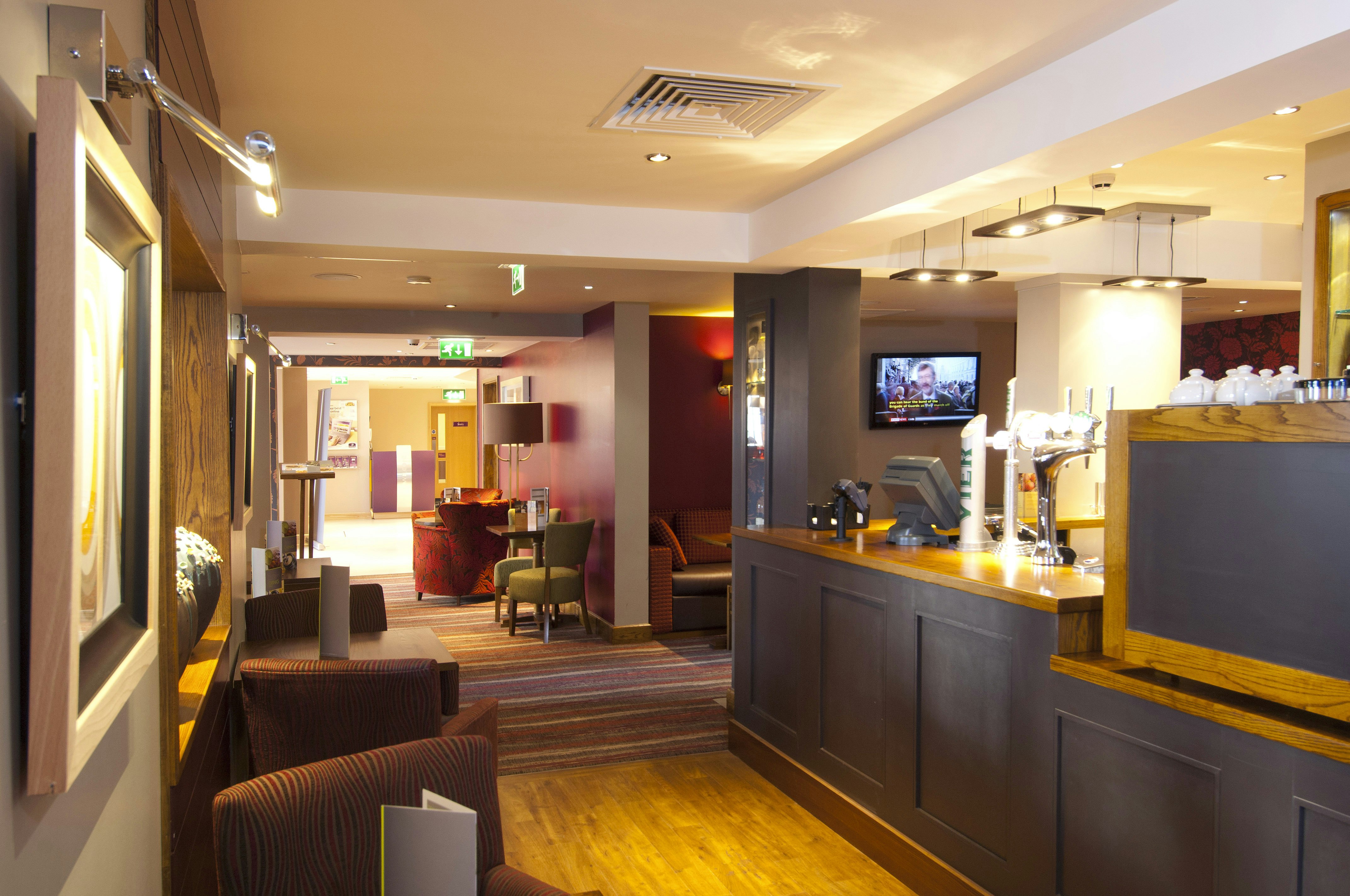 Lobby at Premier Inn London Angel Islington, LONDON