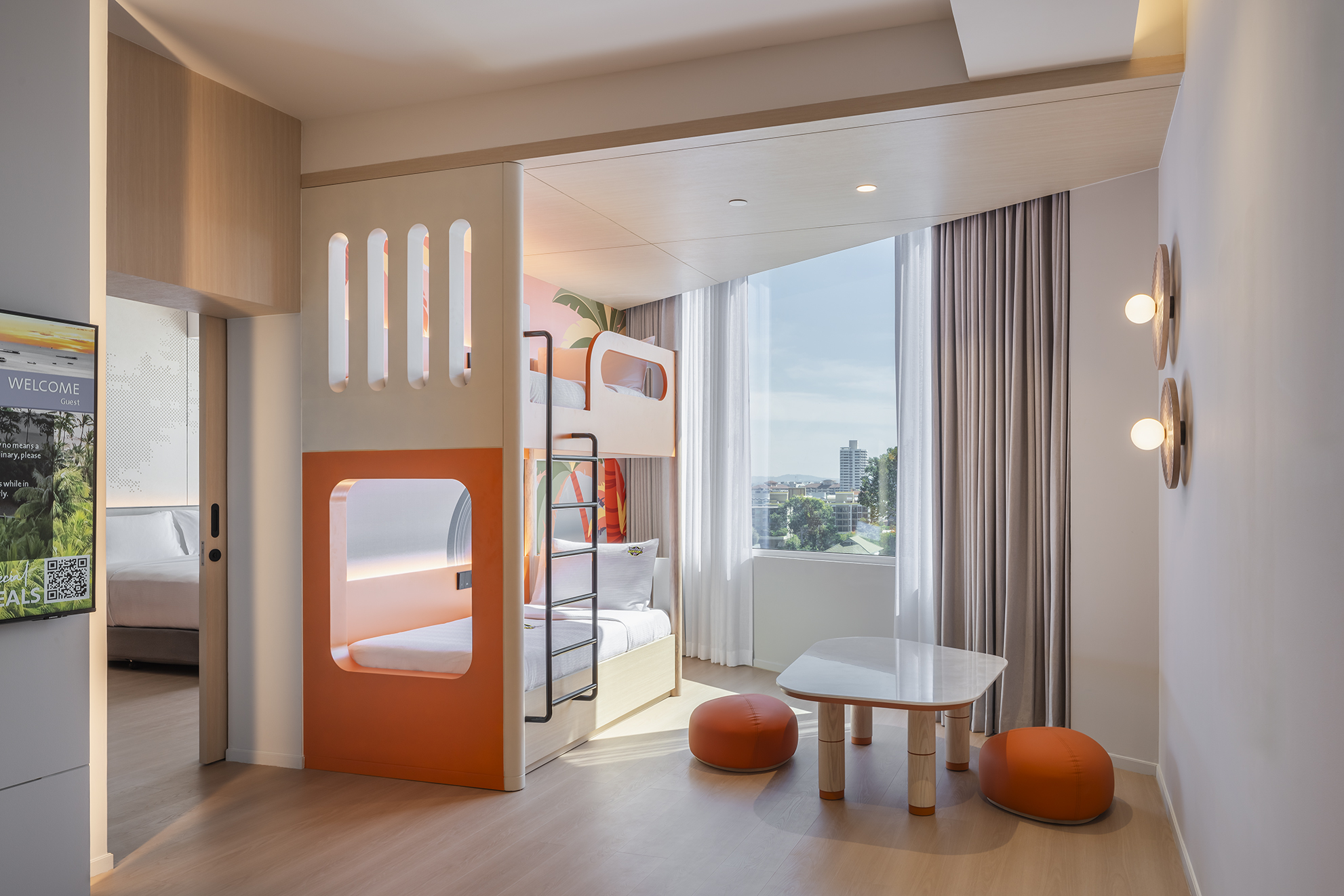 Renovated, Silver, Family, Suite, City View، Hard Rock Hotel Pattaya 6/7