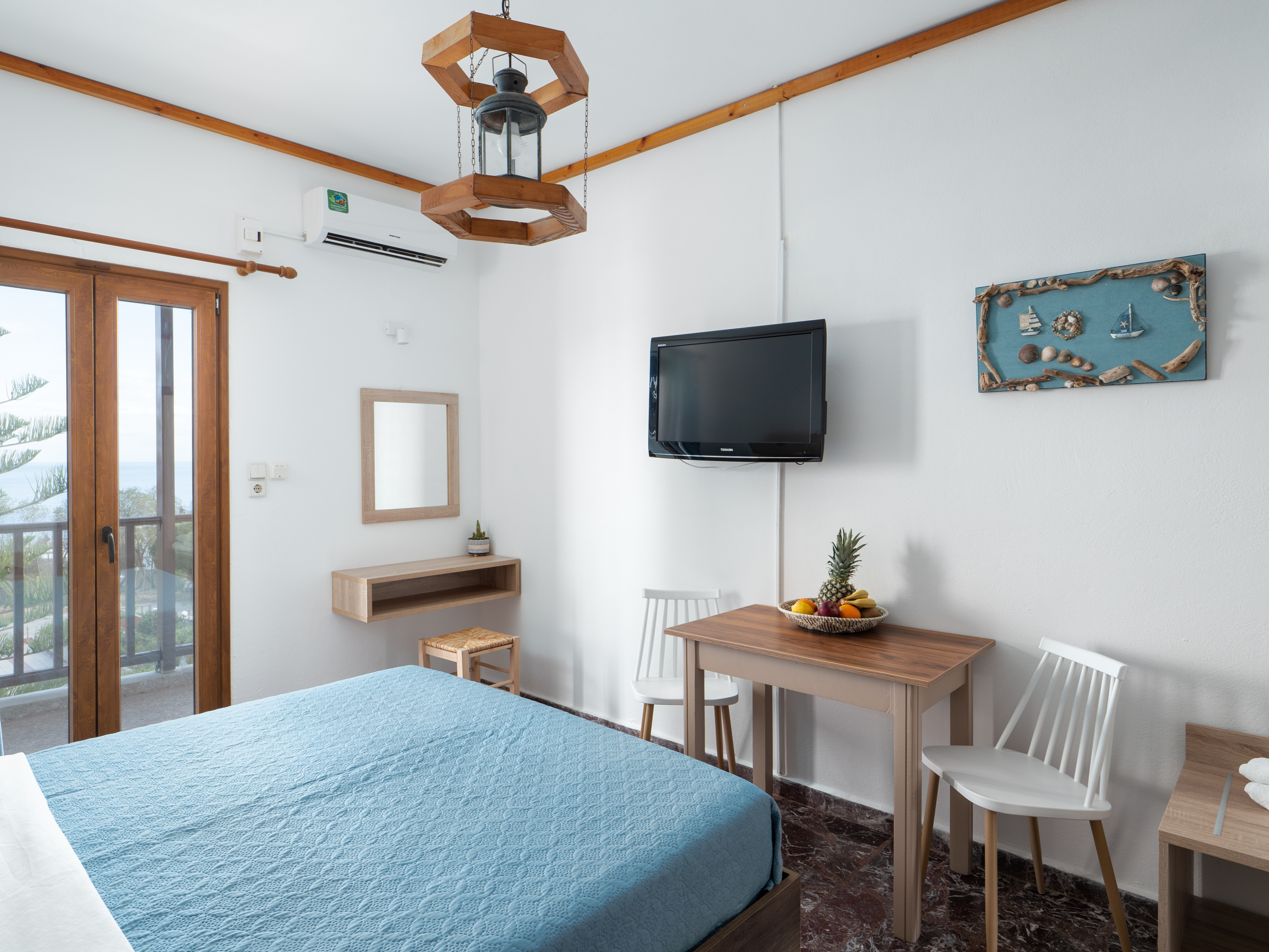 Standard, Double or Twin Bed, Pool and Sea View، Spiros Soula Hotel 8/10