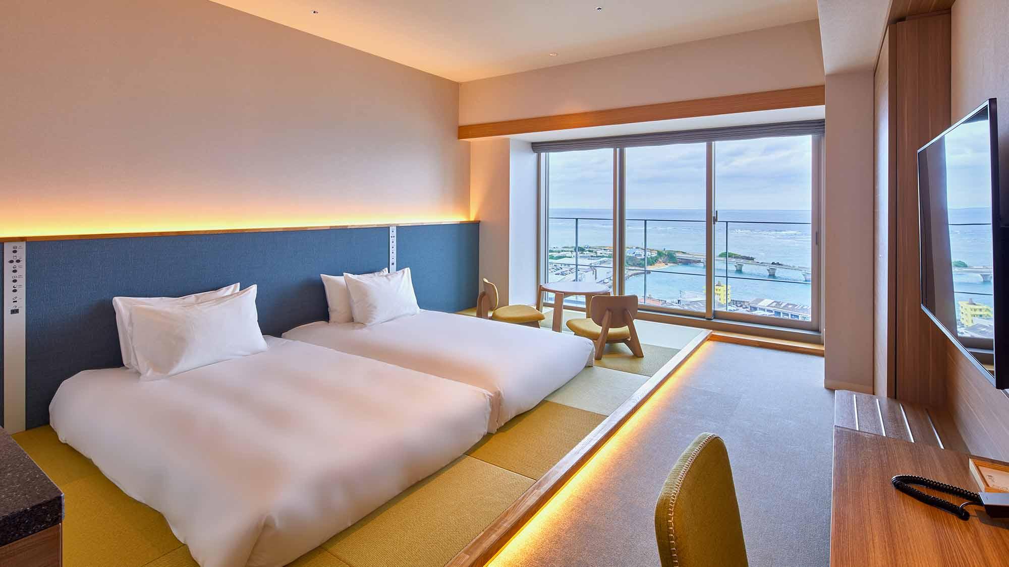 Japanese Western, Ocean, Deluxe, Tatami