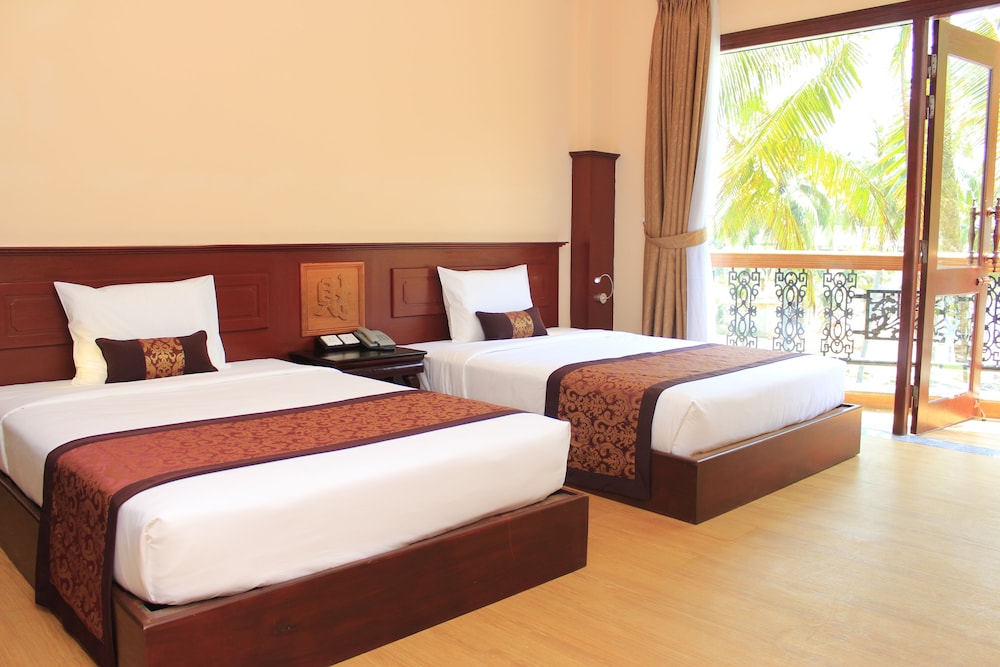غرفة ديلوكس بسريرين منفصلين بإطلالة على الحديقة، Ca Ty Mui Ne Resort 4/6