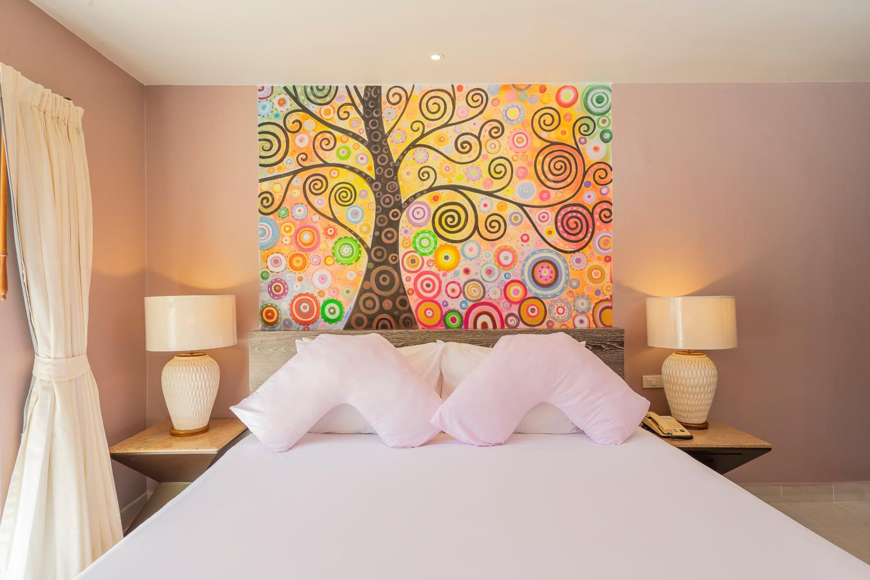 Room, Double Bed, Garden View