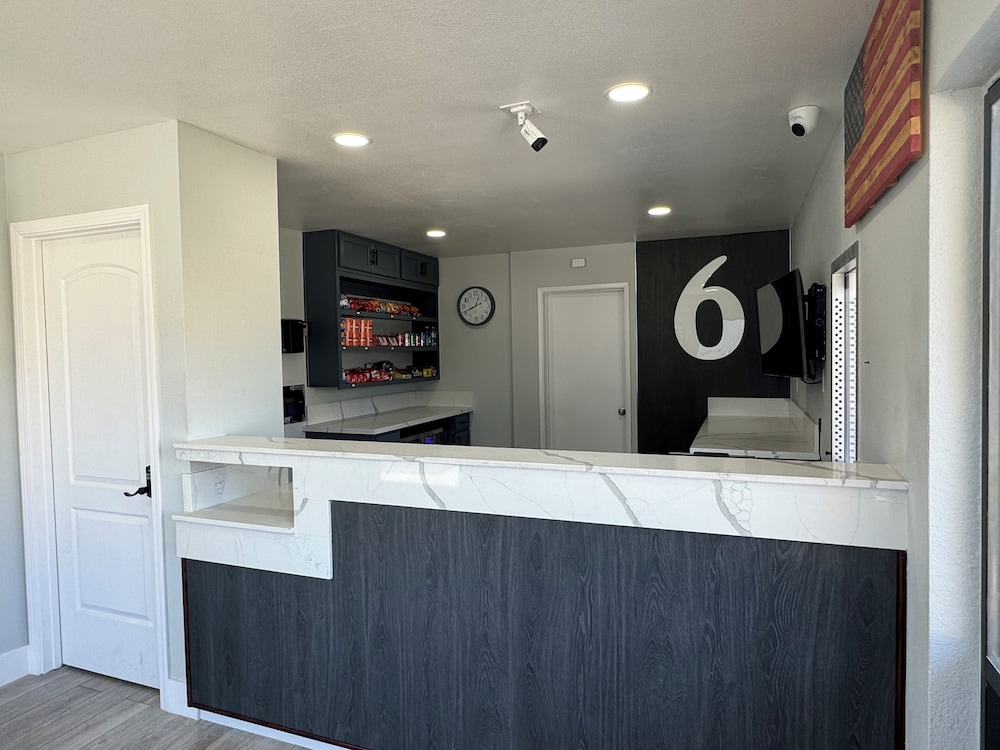 Lobby at Motel6 Rancho Cordova, CA - Rancho Cordova East, RANCHO CORDOVA - CA