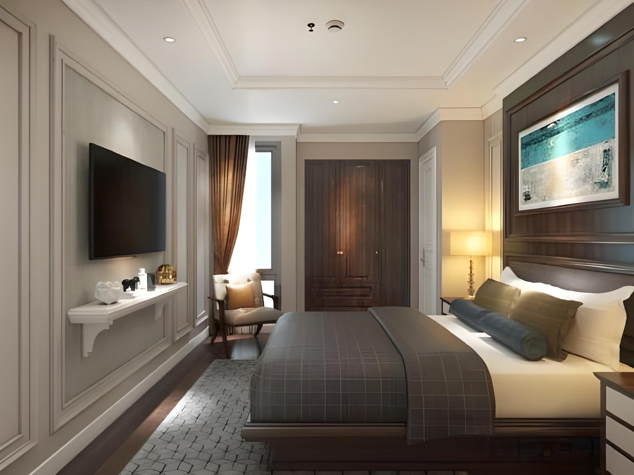 جناح بسريرين كوين بإطلالة على المدينة بغرفتي نوم، Hanoi Central Hotel & Residences 2/2