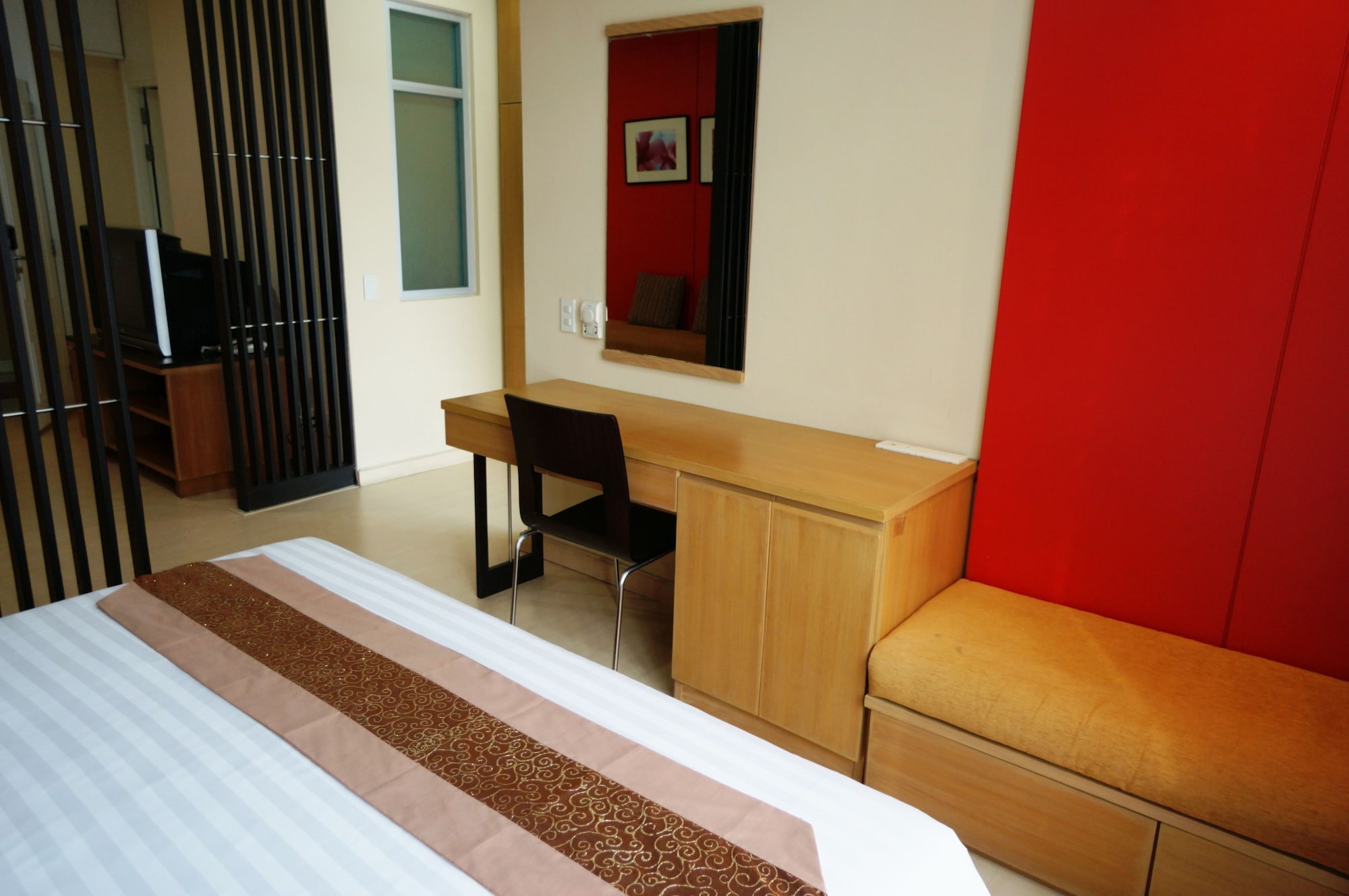 استوديو ديلوكس بسرير كينج بمطبخ، Silom Convent Garden 4/7