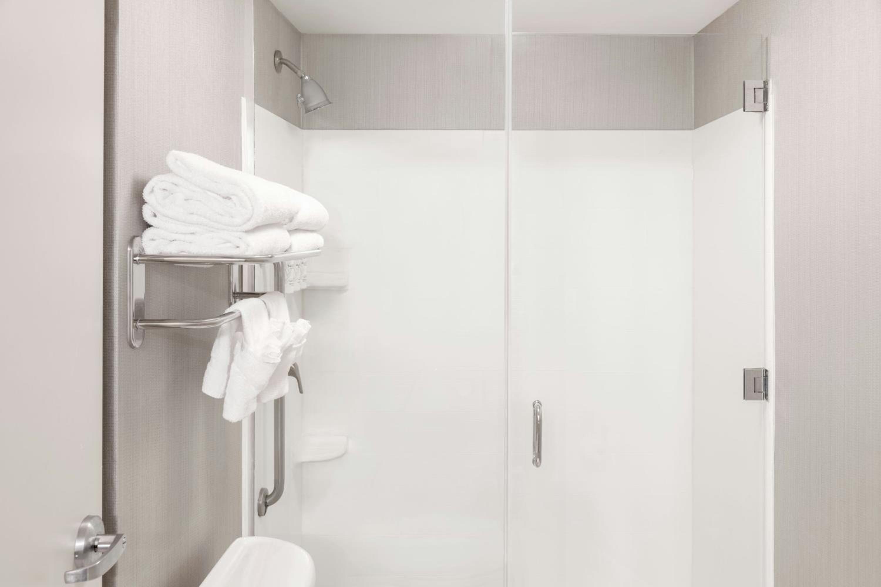 جناح كبير بسريرين كوين مع سرير سحّاب إضافي مع أريكة لذوي الإعاقة، SpringHill Suites Detroit Auburn Hills 6/9