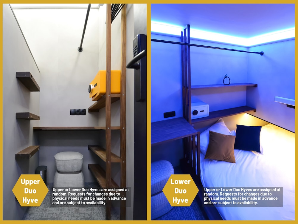 The Hyve Capsule hostel Amsterdam 23/24