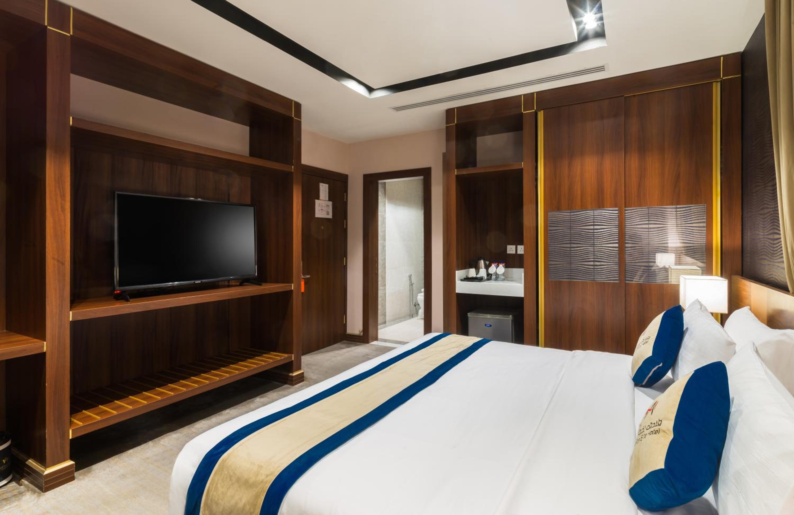 غرفة ديلوكس بسرير مزدوج، فندق نخبة الملقا(Al Malqa Elite Hotel) 3/8