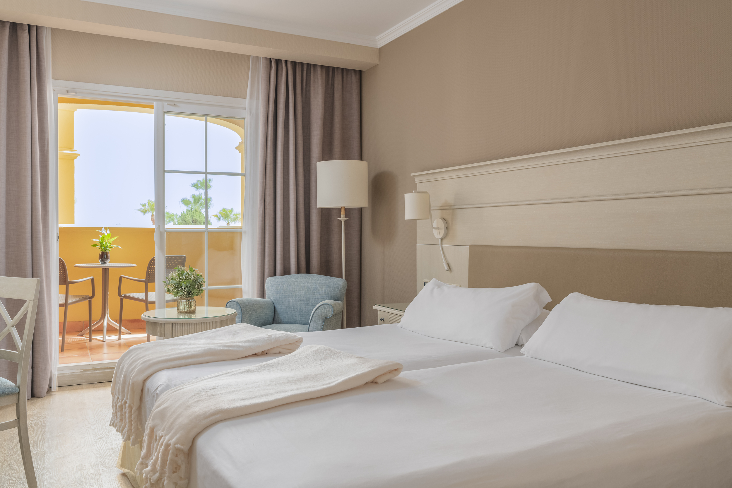 Room, Double Bed, Side Sea View