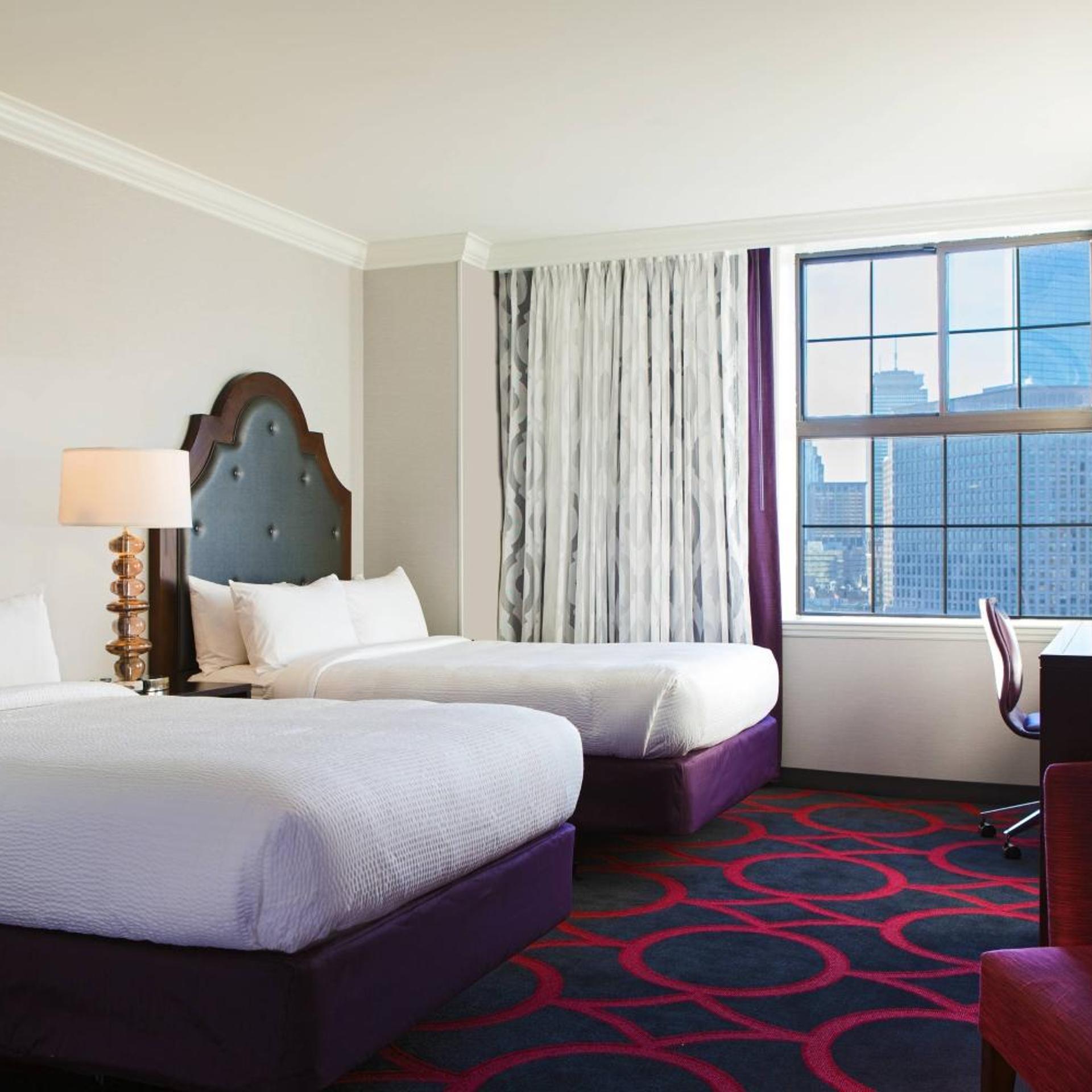 غرفة بسرير مزدوج بإطلالة على المدينة، Courtyard Boston Downtown Ex Tremont 3/9