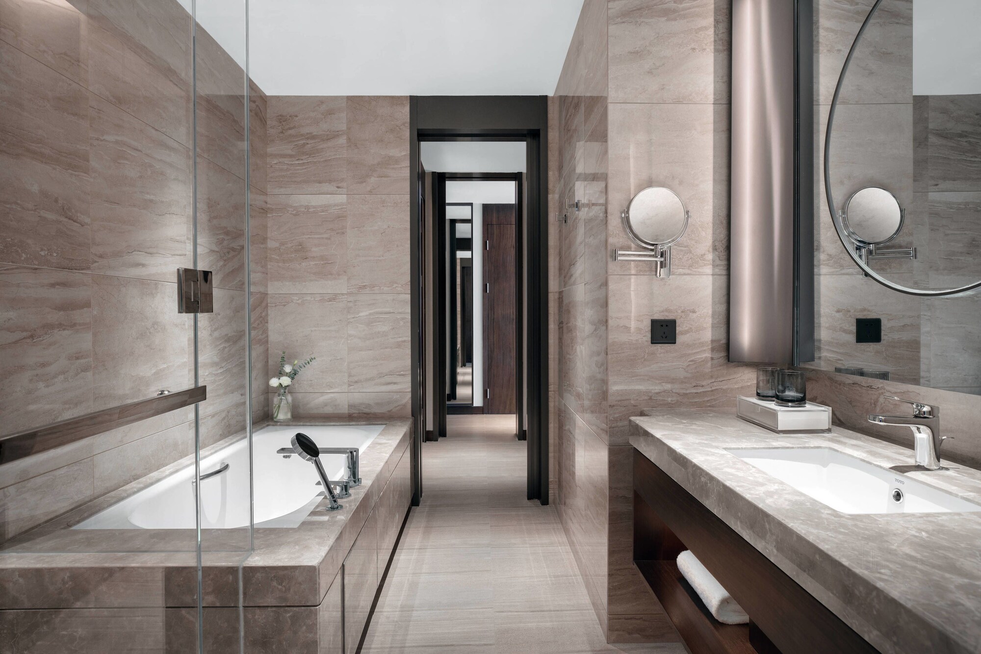 جناح تنفيذي بسرير كينج، Courtyard by Marriott Suzhou Mudu 4/5