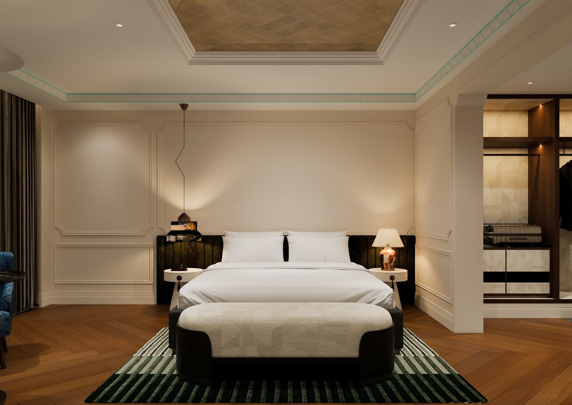 Gallery, Suite, Temple View, Balcony