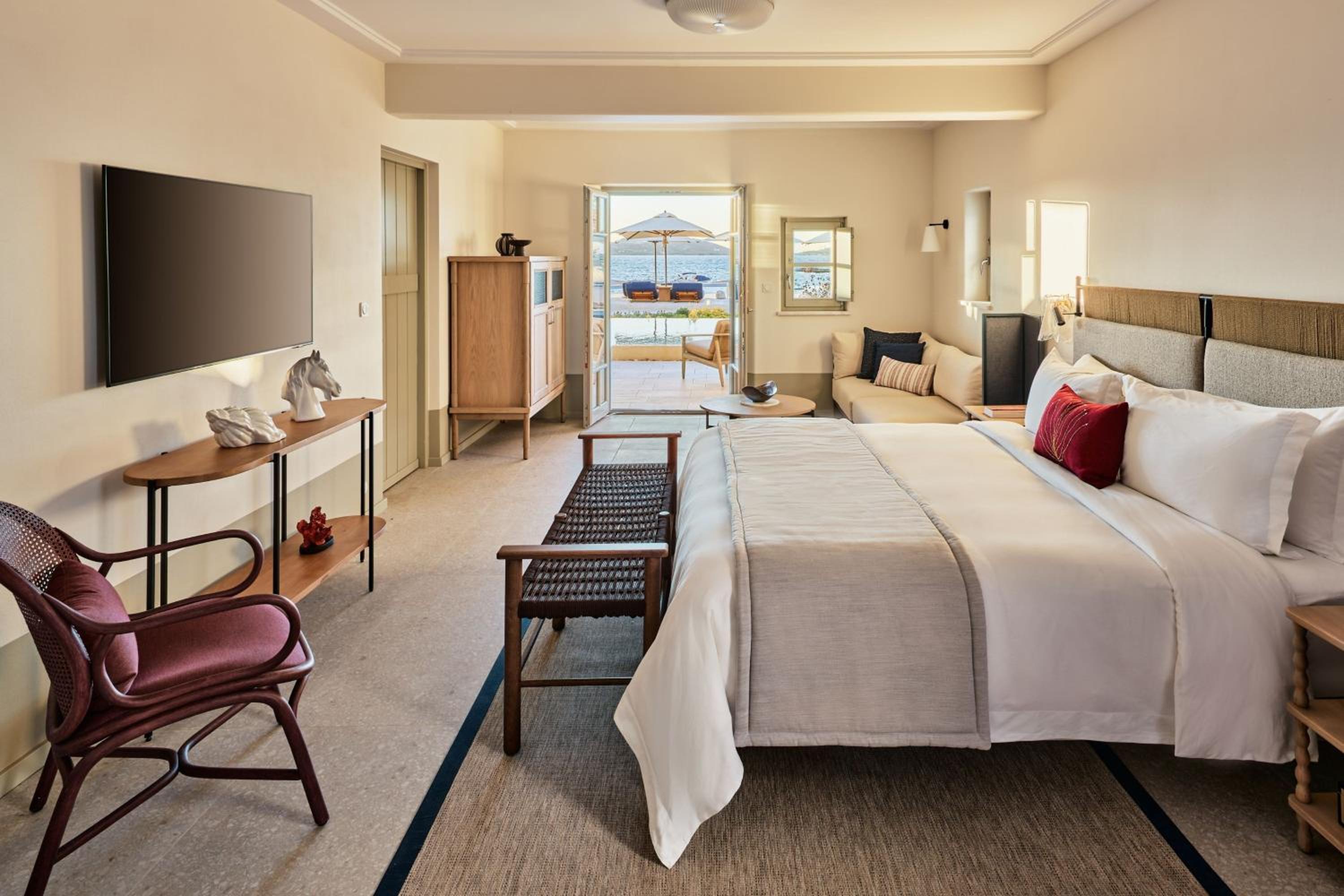 1 Bedroom, Cosmos, Suite, King Bed, Sea View, Private Poolterrace