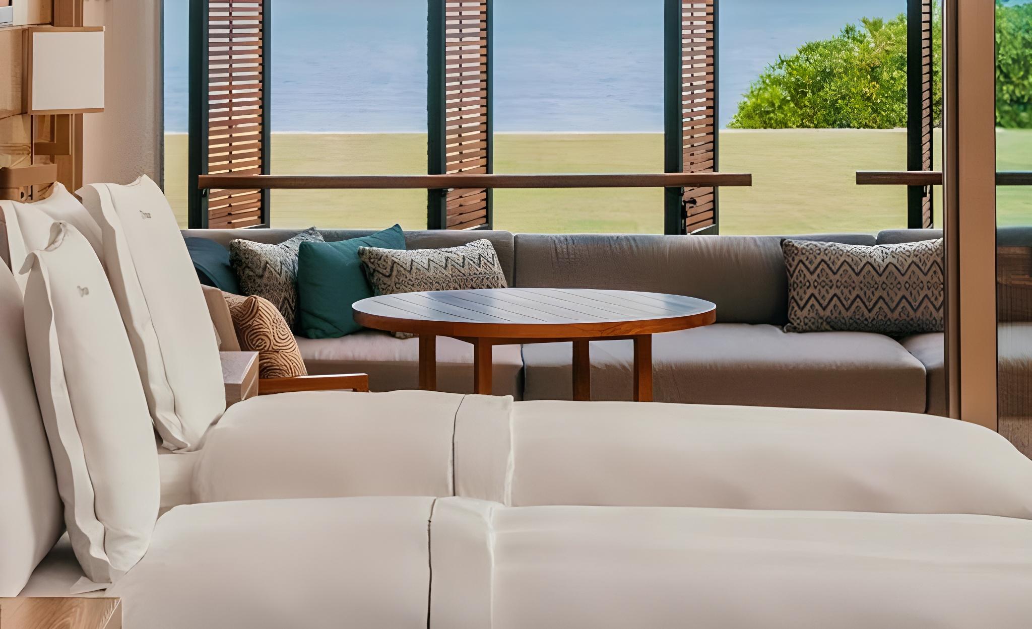 Ocean, Junior Suite, 2 Double Beds