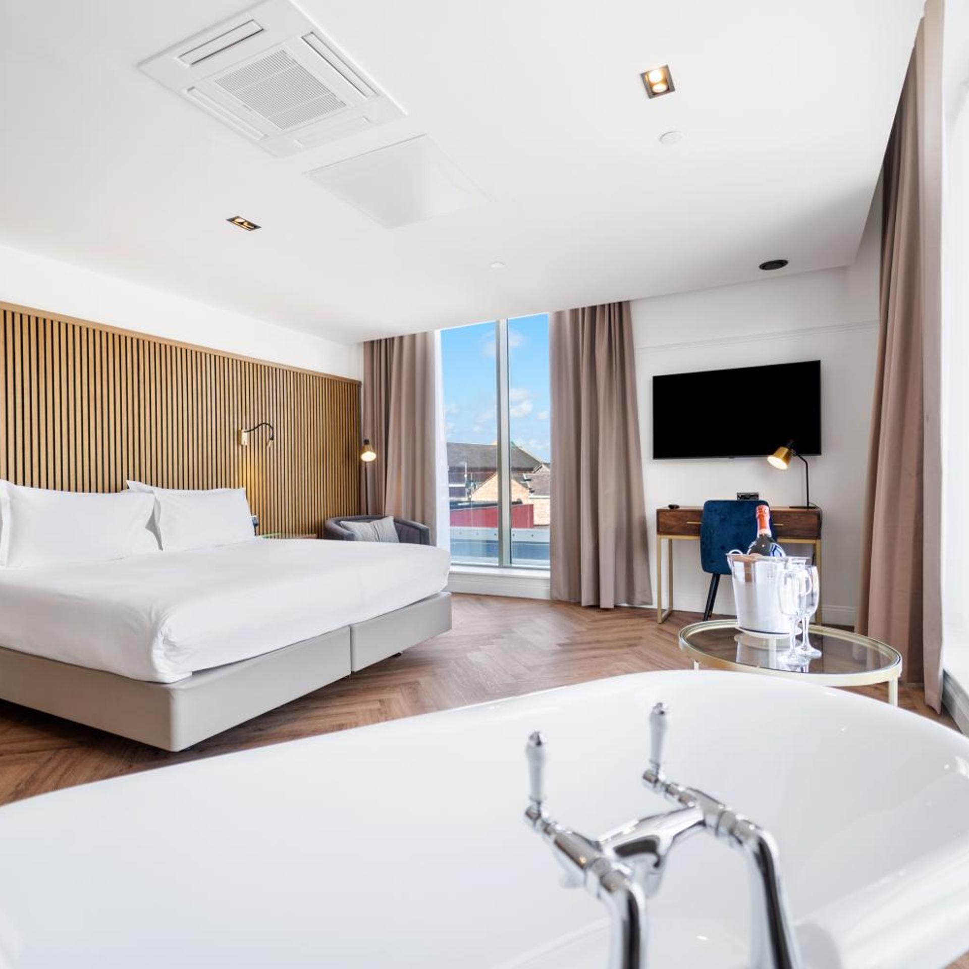 1 Bedroom, Penthouse Suite, Double Bed, City View, Terrace