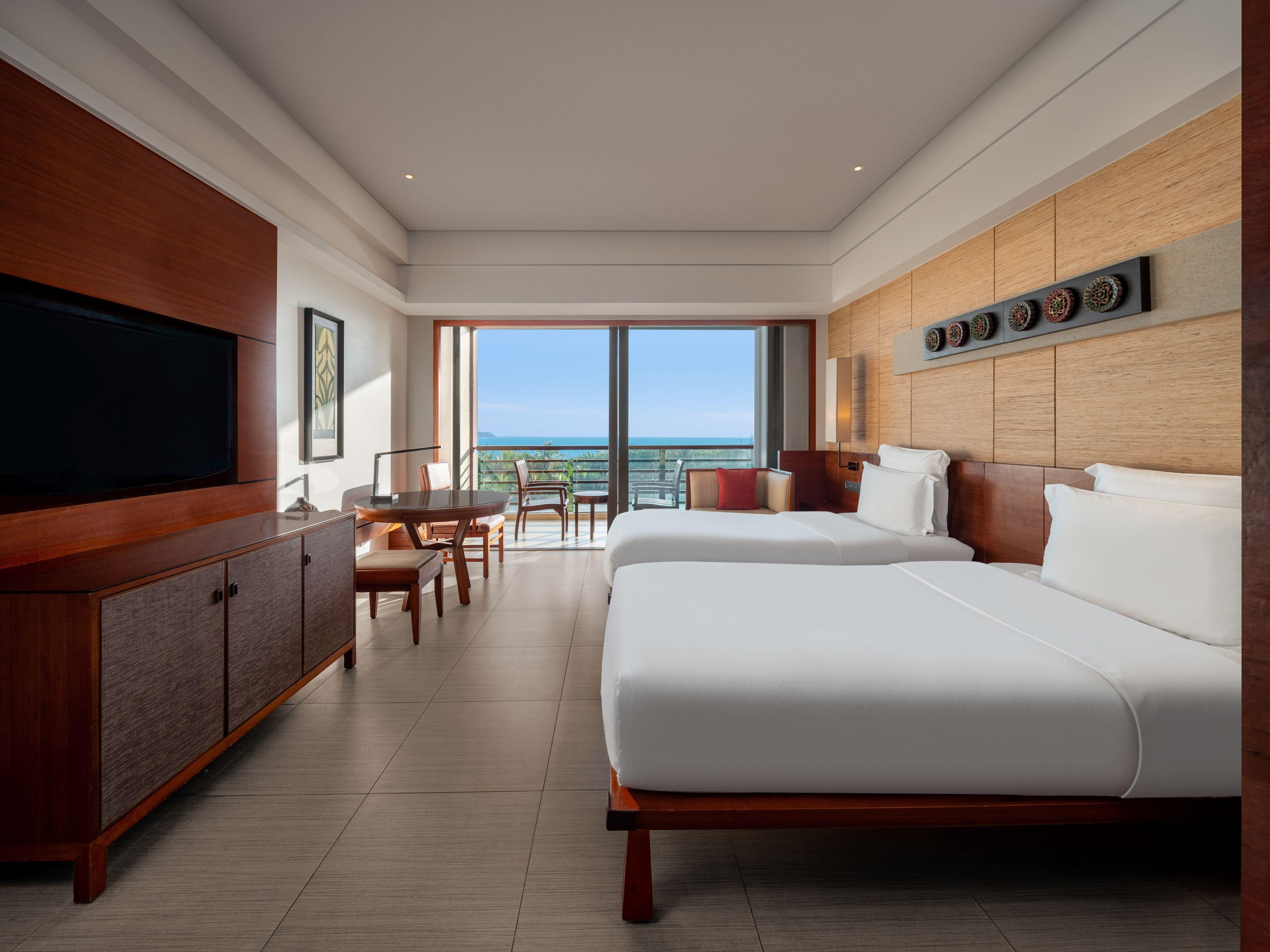 Ocean, Deluxe, Twin Beds