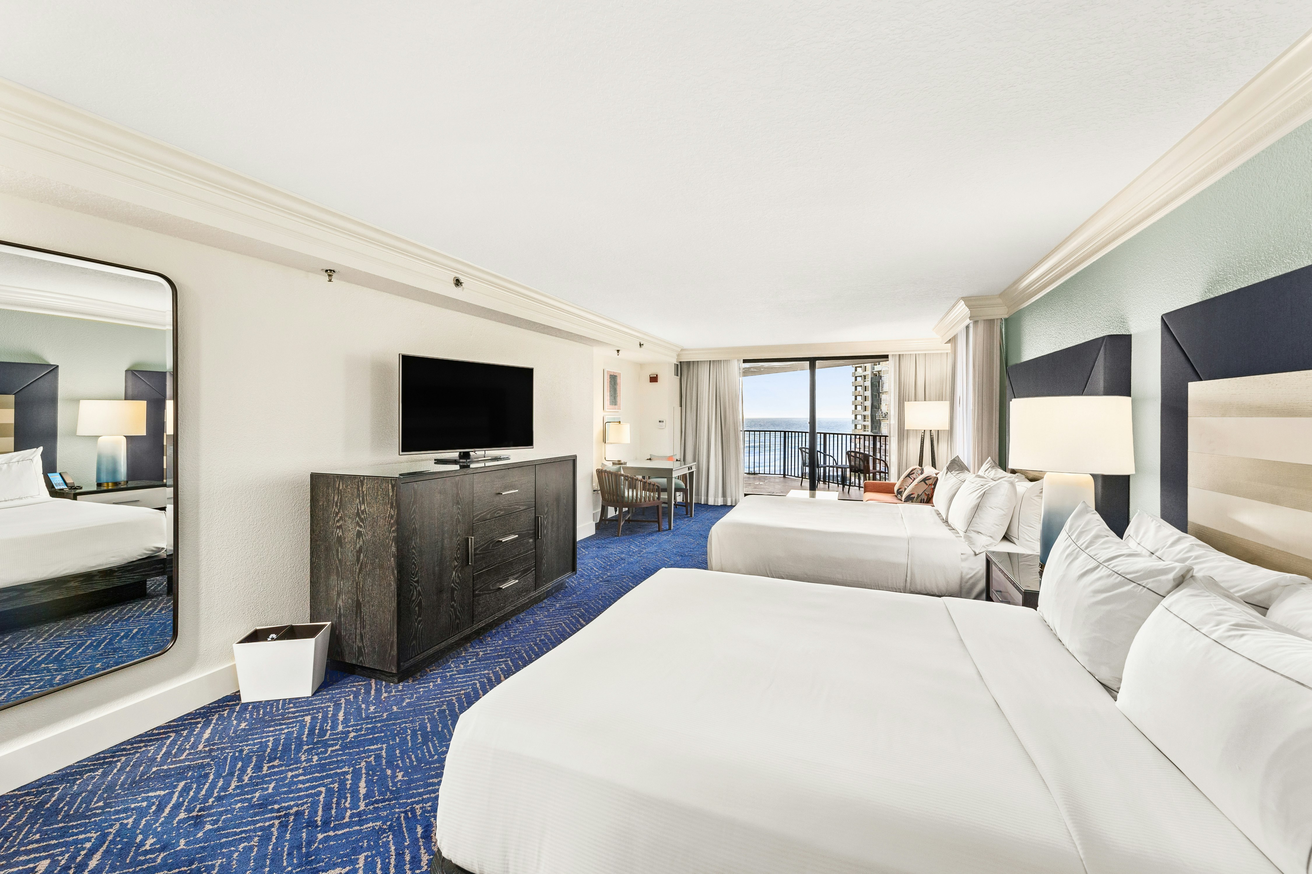 Room, 2 Queen Beds, Partial View, Accessible