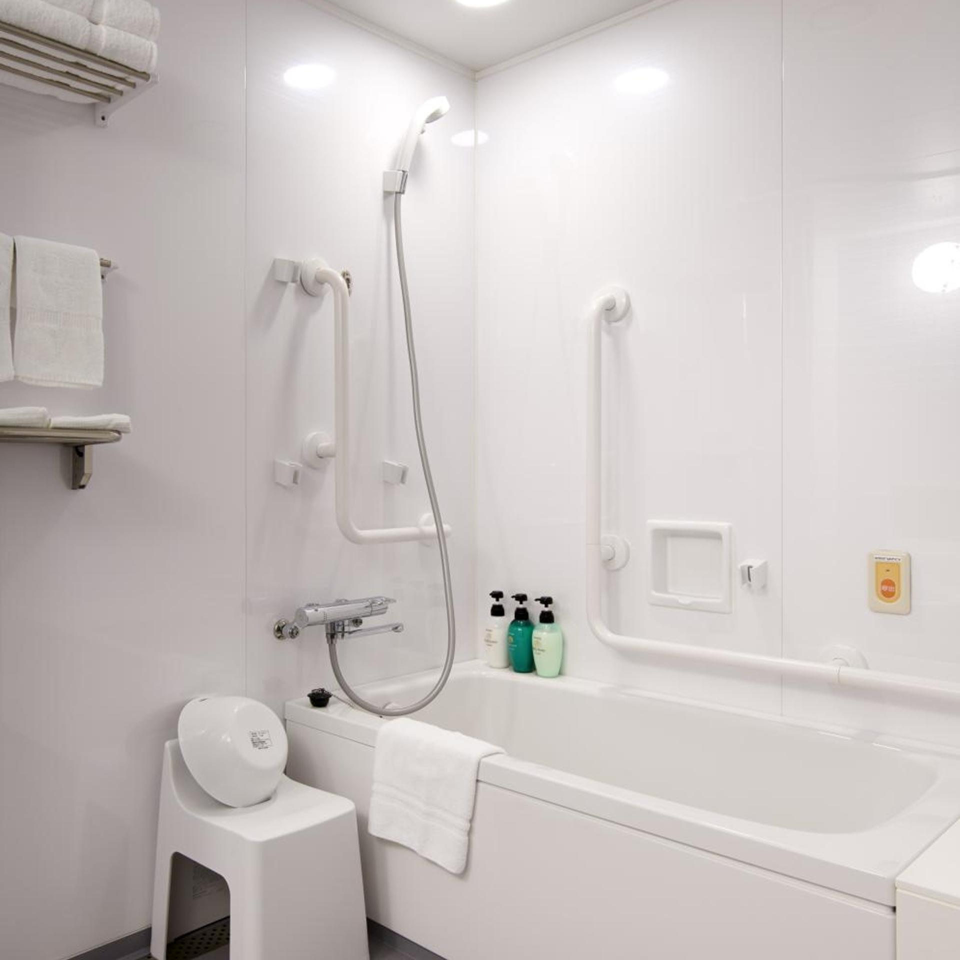 غرفة بسرير كينج بإطلالة على المدينة، HOTEL Crown Hills Ueno Premier (ex Life Tree Ueno) 6/7