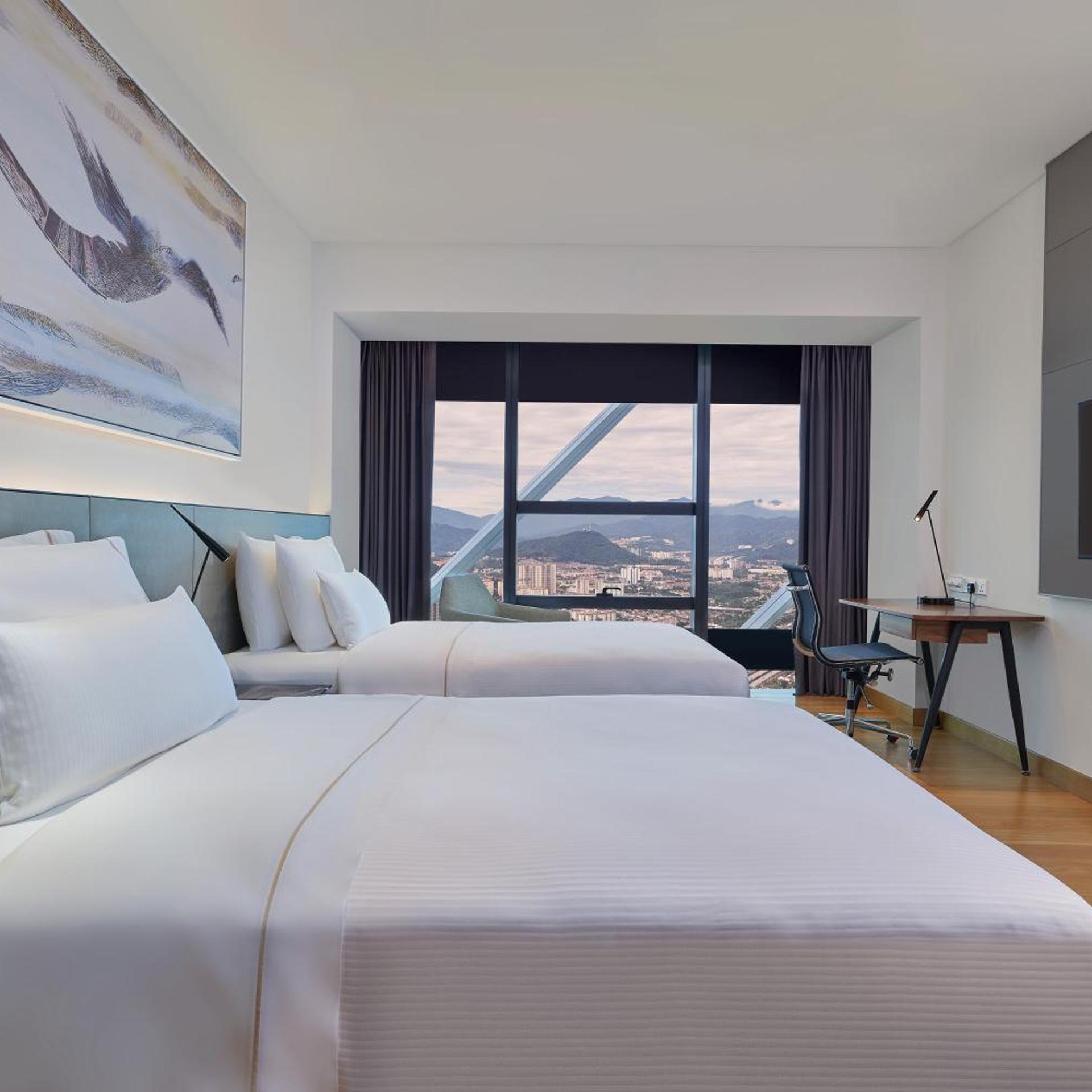 Skyline, Studio, Twin Beds