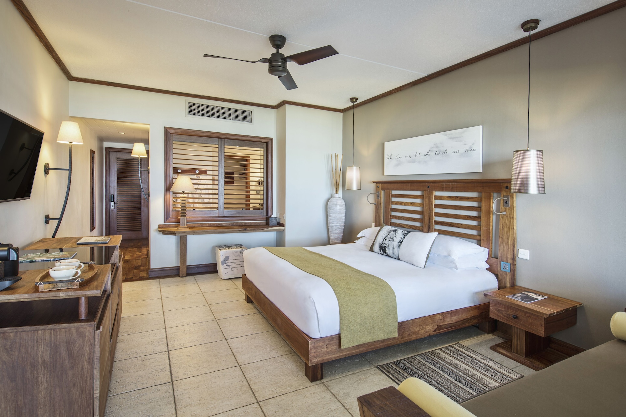 Deluxe, King Bed, Beach Front, Sofa