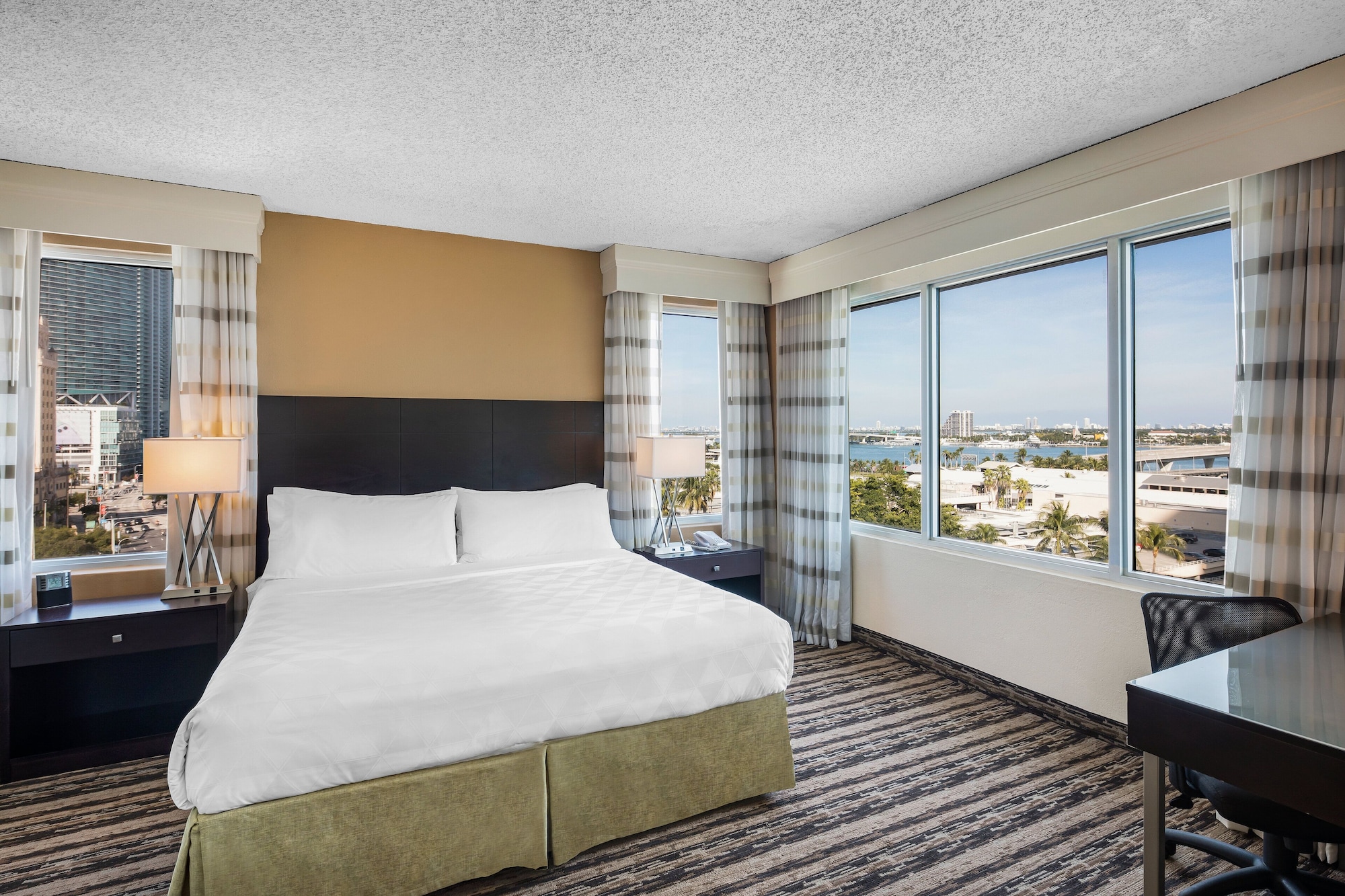 Suite, King Bed, Living and Dining Areas