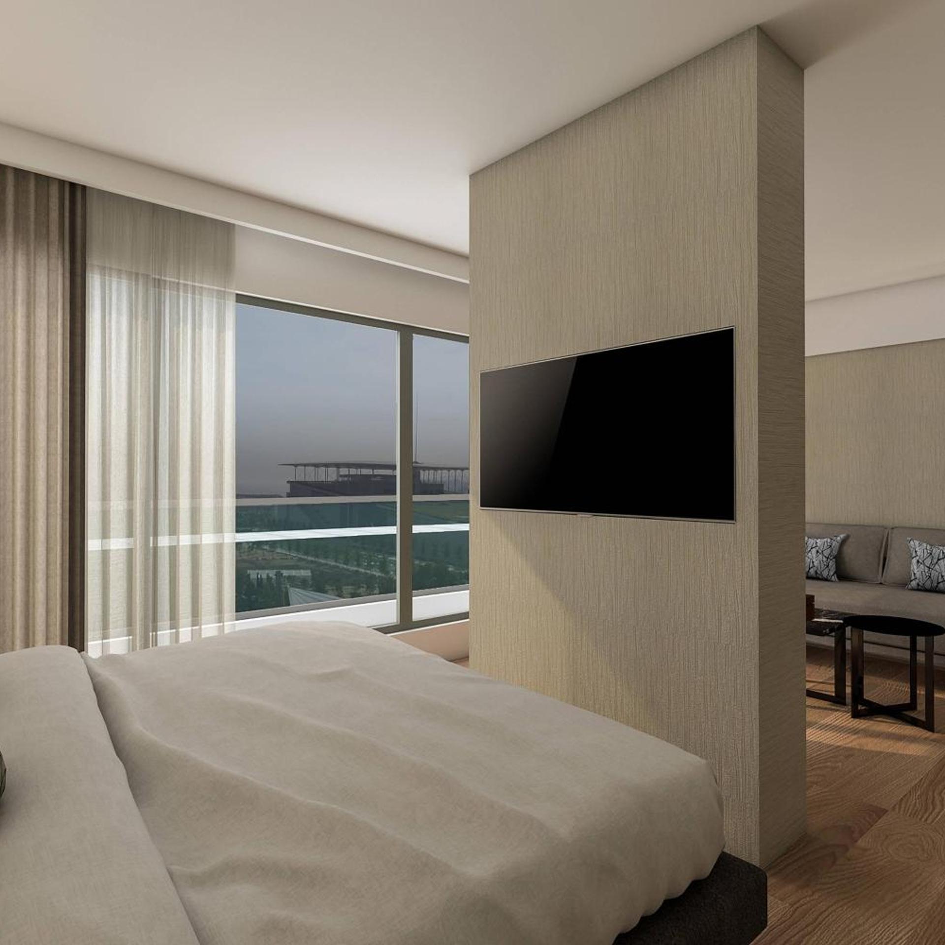 Junior Suite, King Bed, Sea or City View