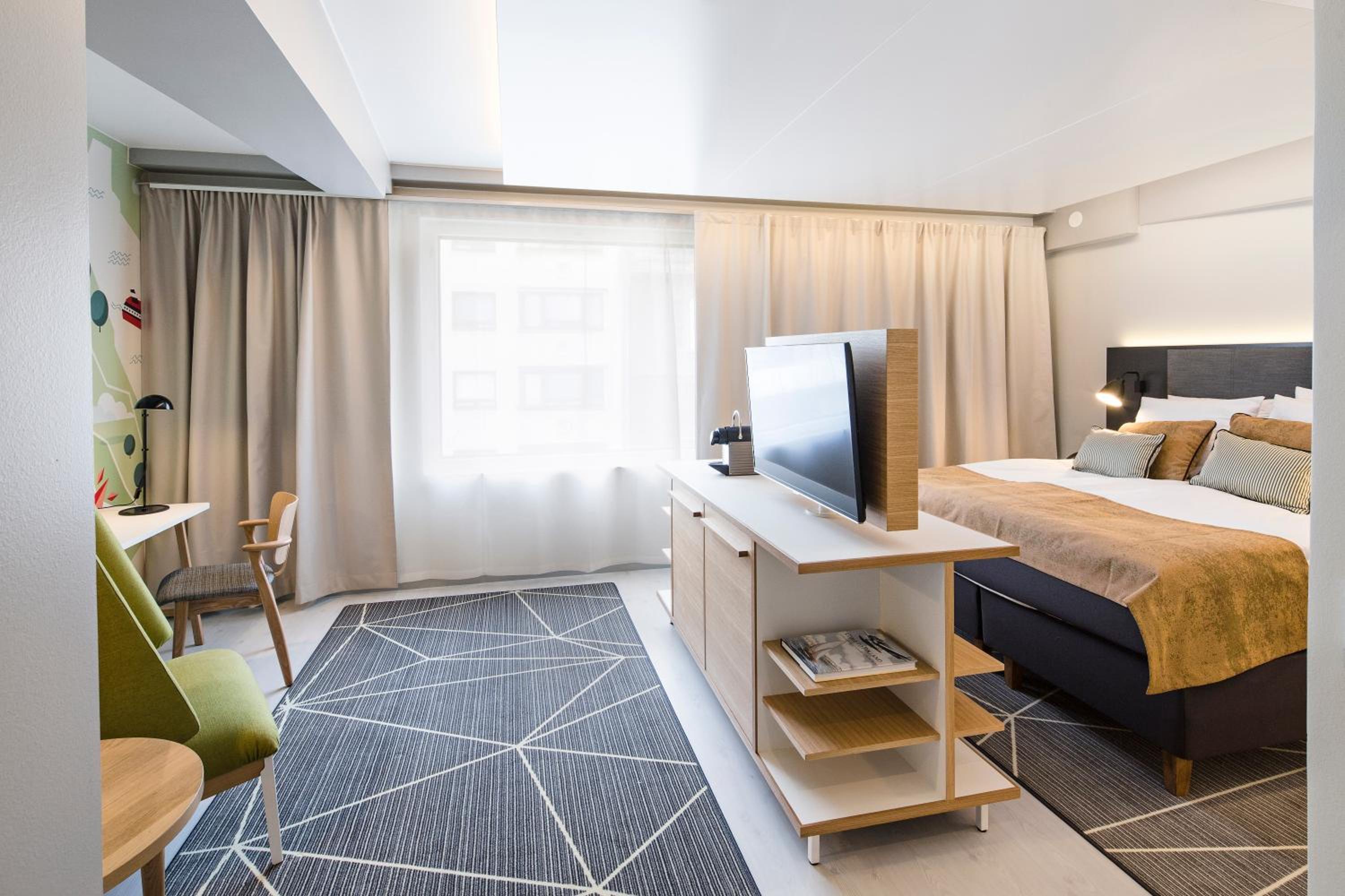 Premium, Double Bed, Hotel Indigo Helsinki - Boulevard 3/4
