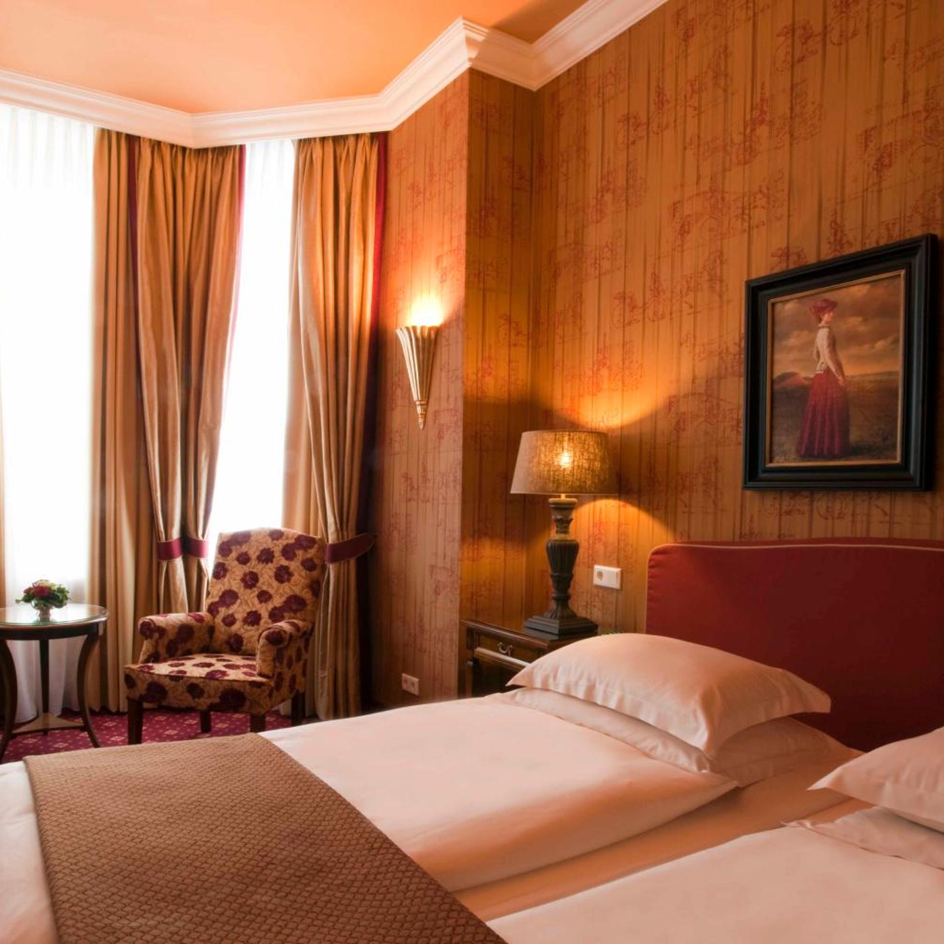 Room, Double Bed, Sofa