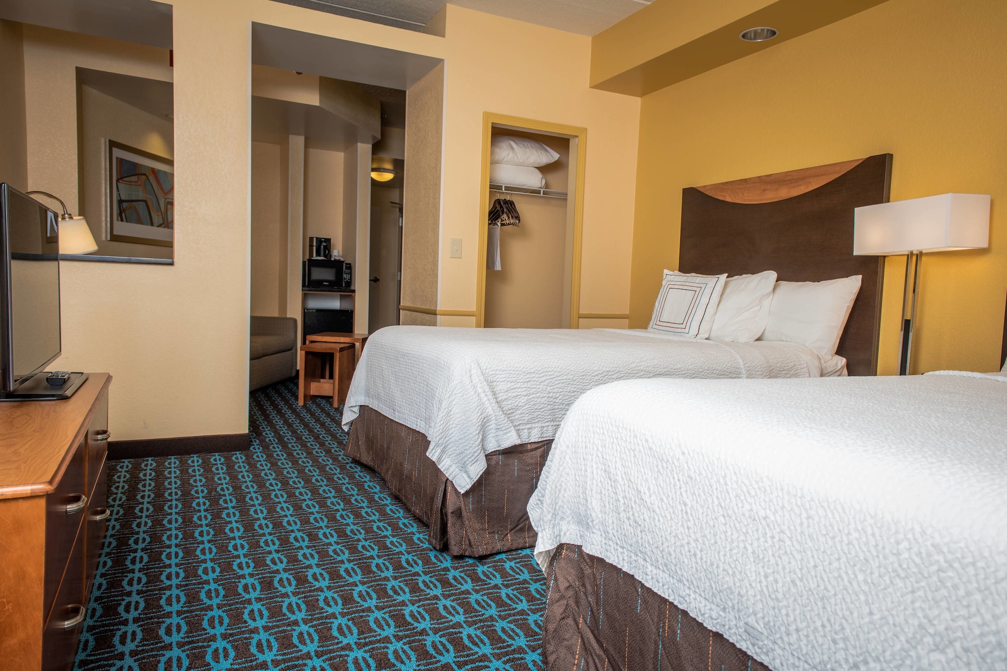 غرفة بسريرين كوين لذوي الإعاقة، Fairfield Inn And Suites Knoxville East 3/8