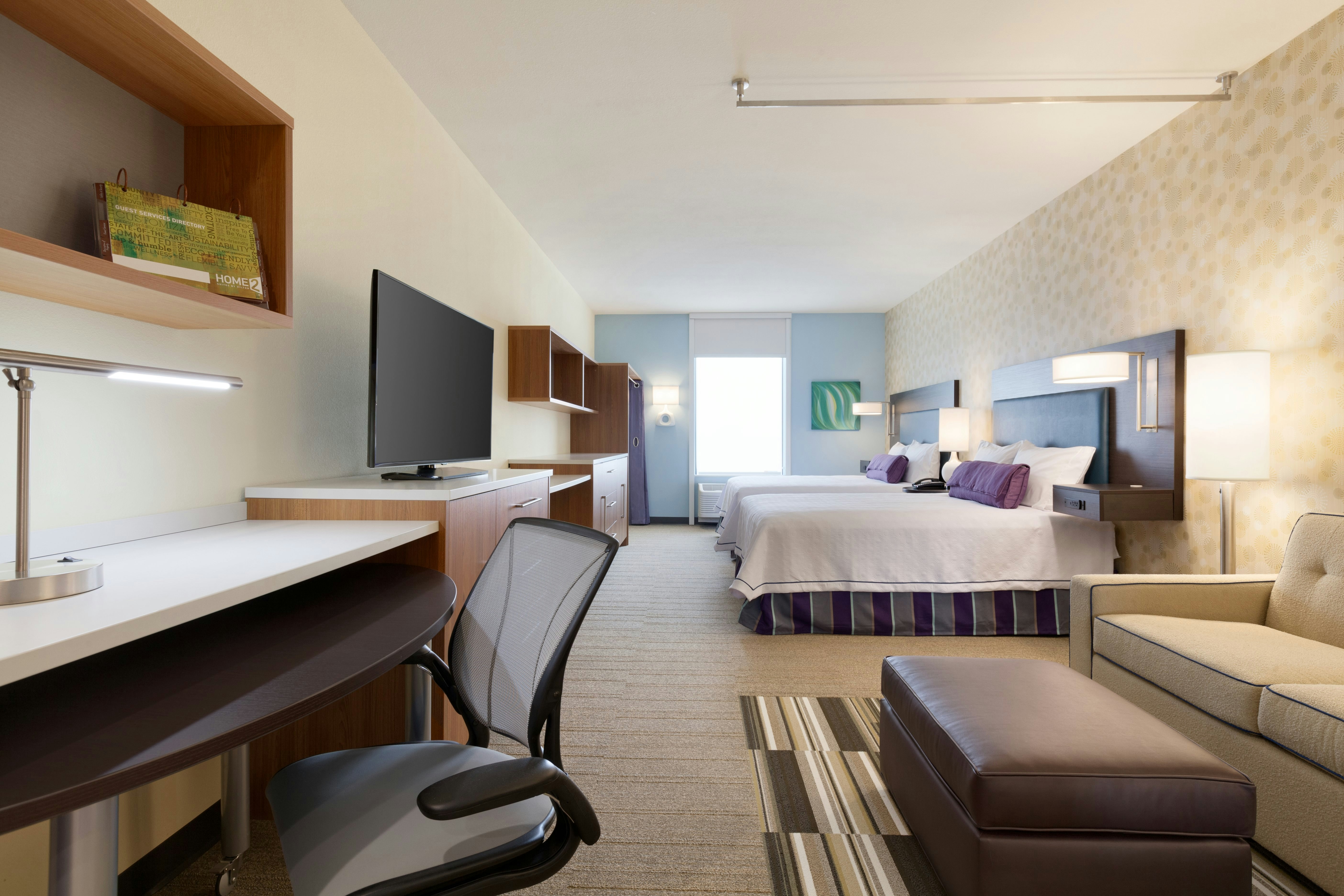 Studio, 2 Queen Beds