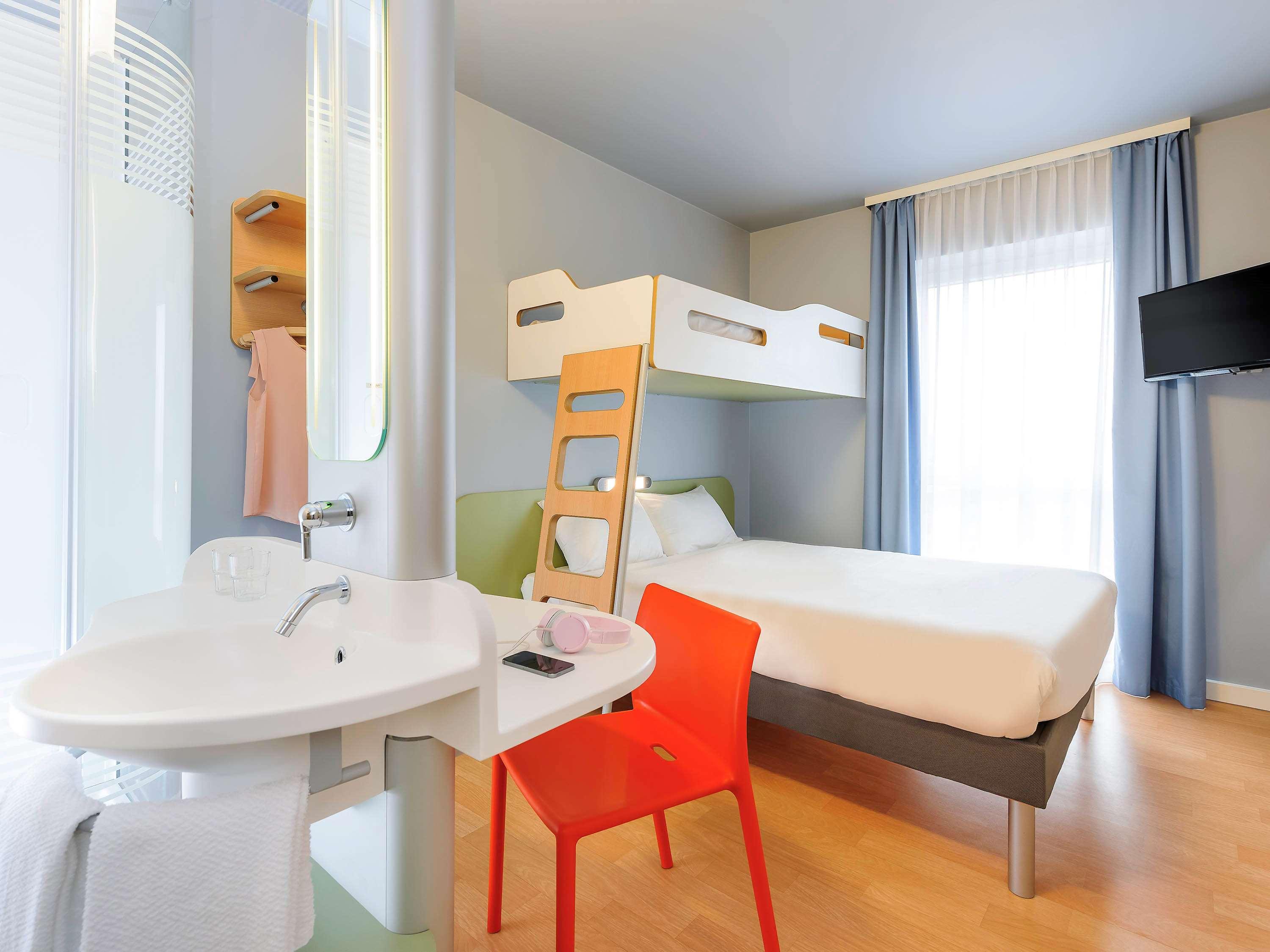 غرفة بسرير مزدوج، Hotel Ibis Budget Bamberg 3/5