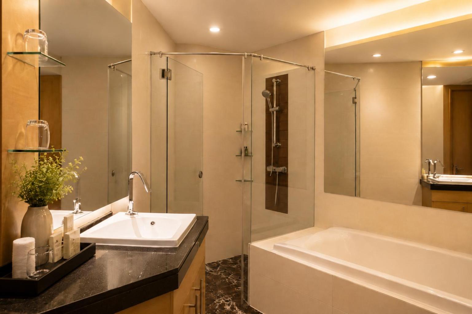 جناح ديلوكس بغرفة نوم واحدة بحوض استحمام، Urbana Sathorn Bangkok, Thailand 5/6