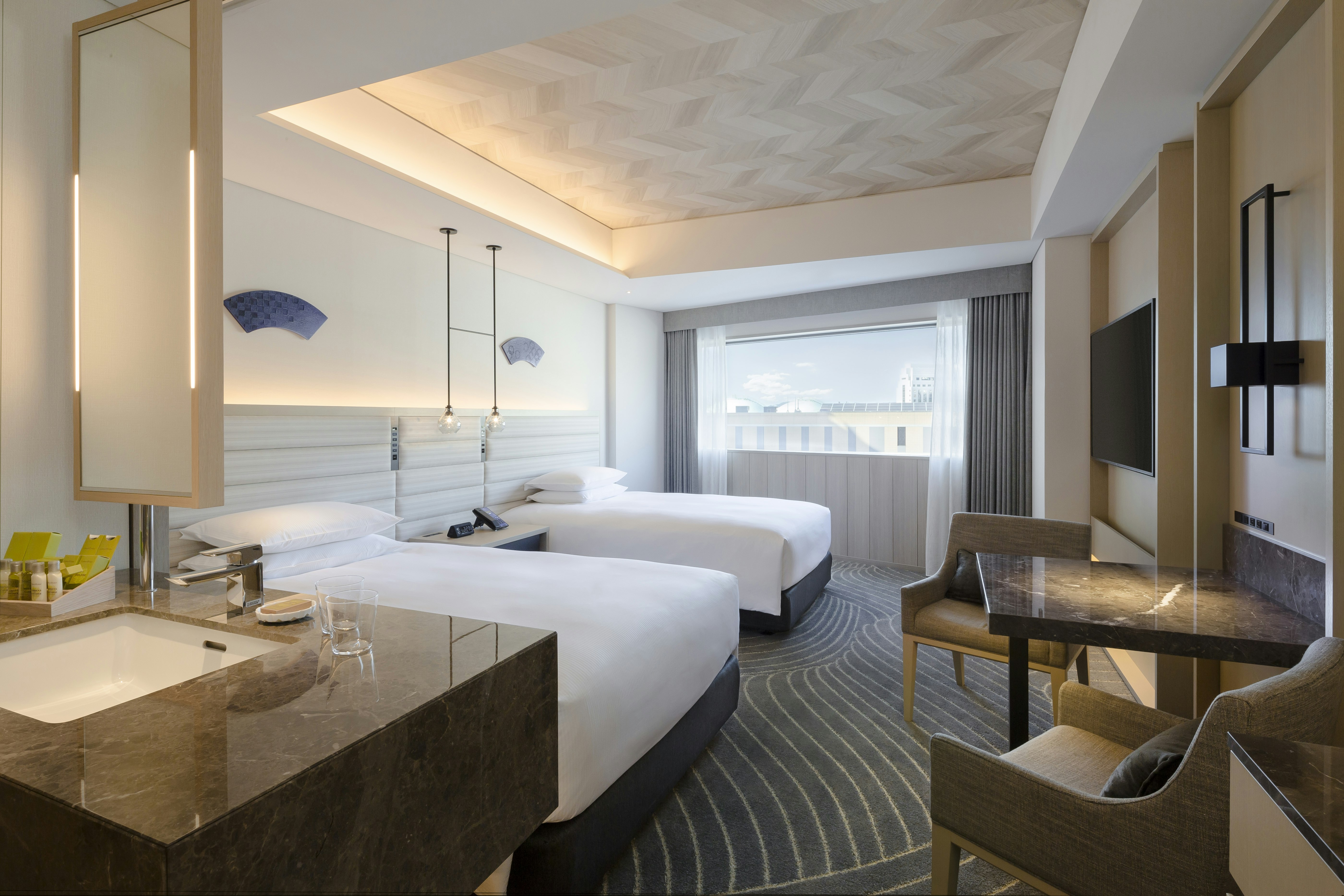 Deluxe, 2 Double Beds