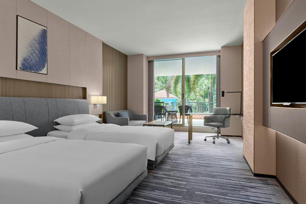 Mountain, Guest Room, Executive, Twin Beds, Mountain View, Club Lounge Access