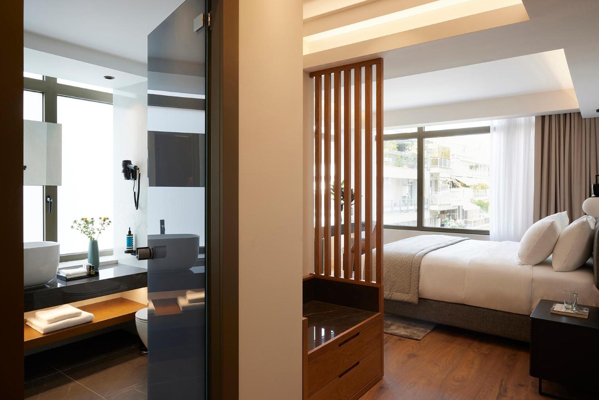 غرفة تنفيذية بسرير كوين، Teight Hotel 4/4
