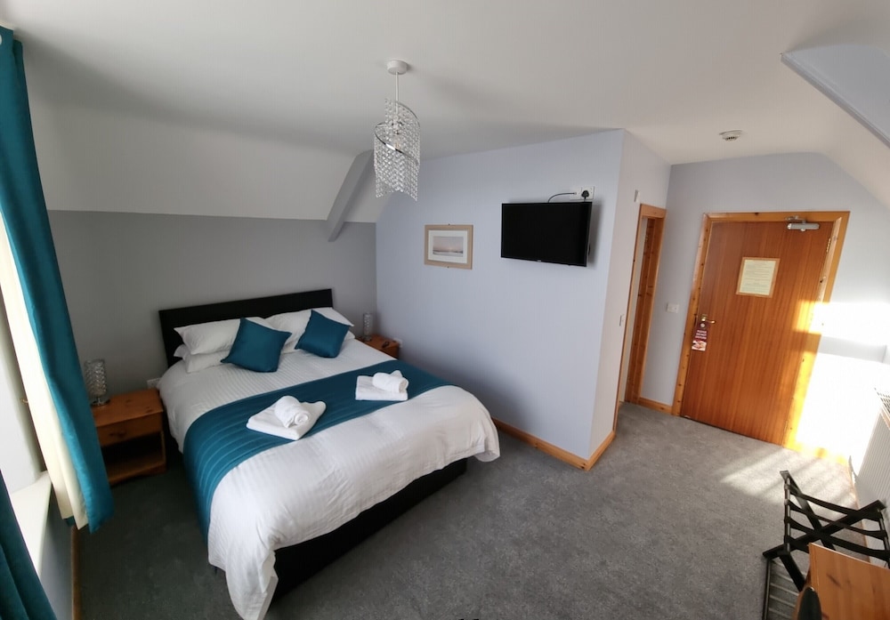 Room, Double Bed, Bath and Shower