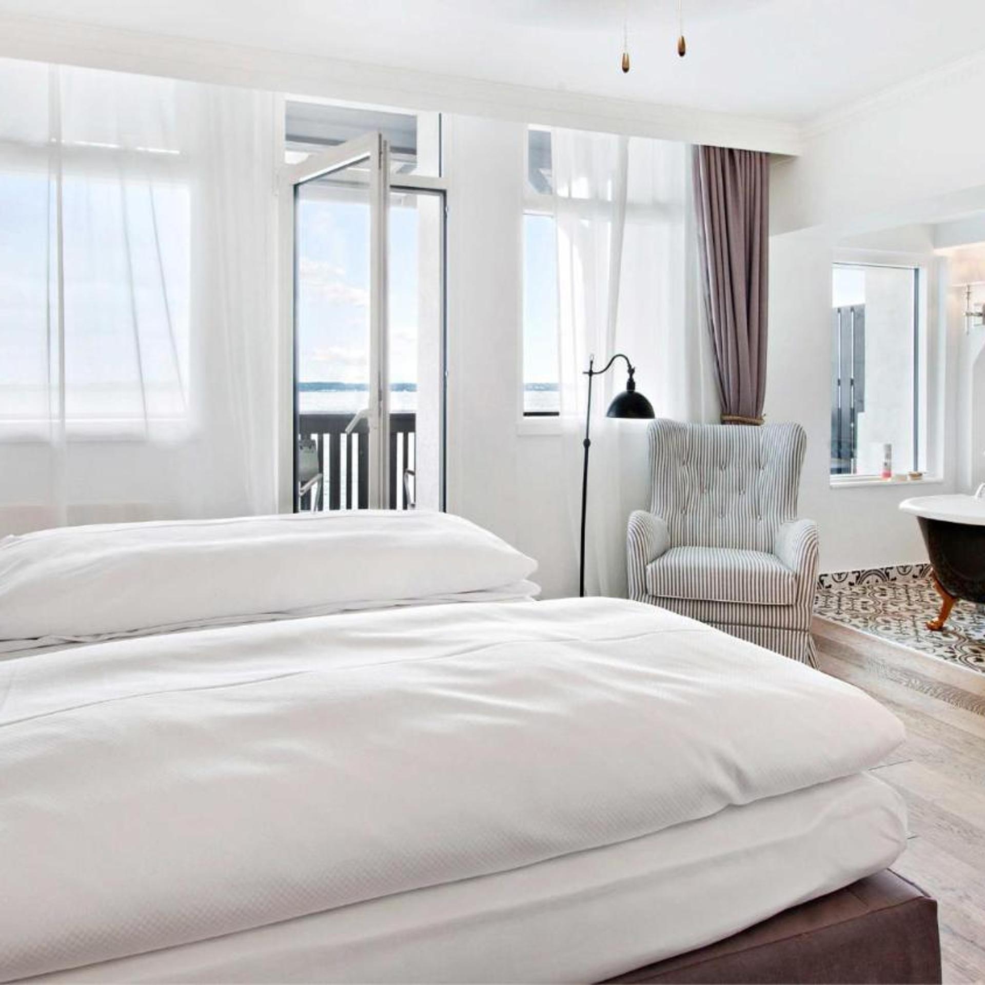 Room at Marienlyst Strandhotel, HELSINGOER
