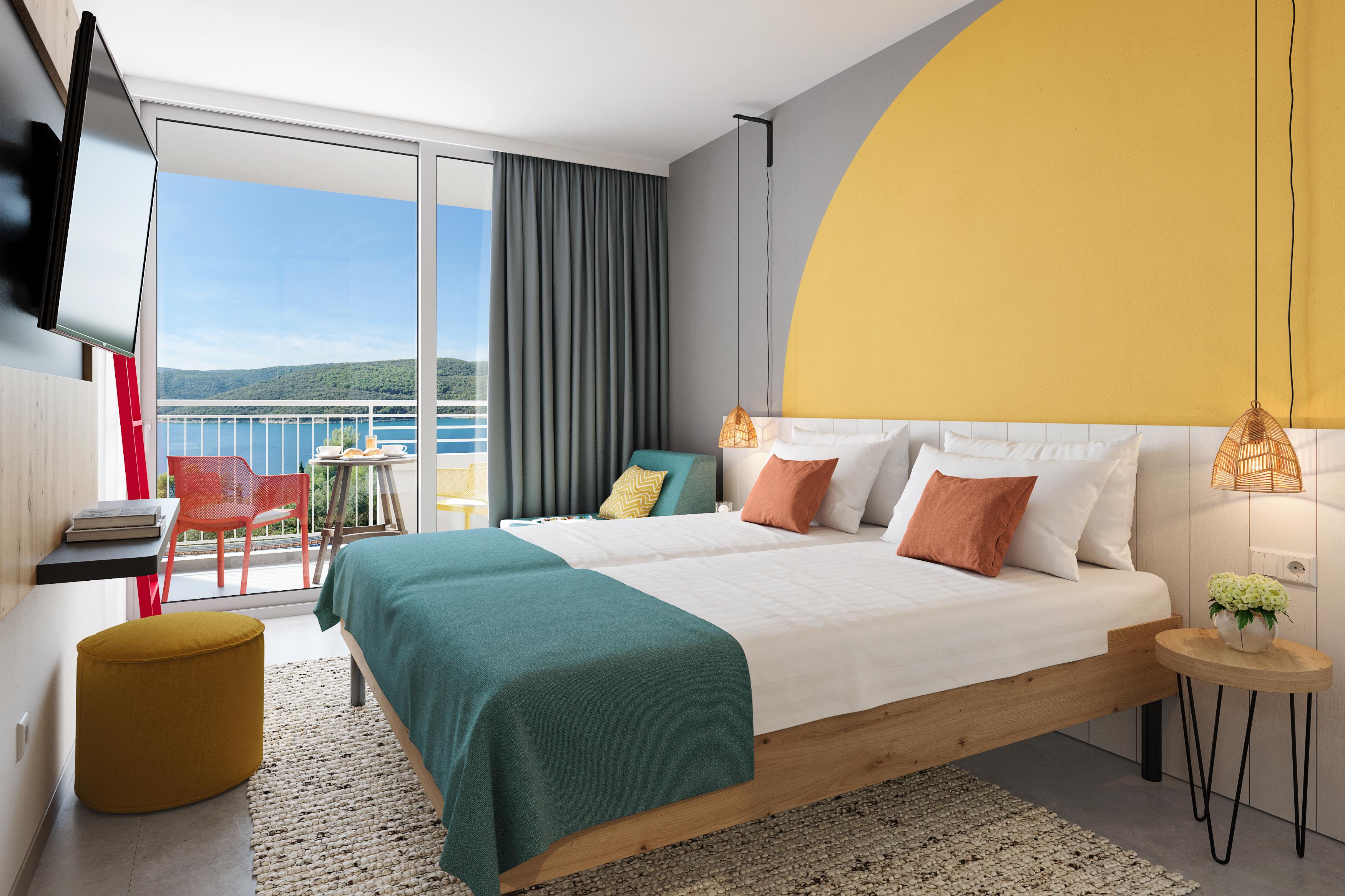 Room, Triple, Sea Side, Balcony