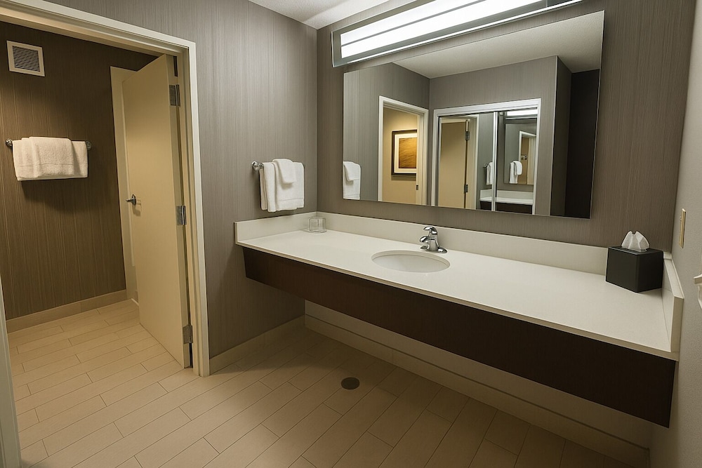 جناح بسرير كينج بغرفة نوم واحدة مع أريكة، Courtyard By Marriott el Paso Airport 4/6