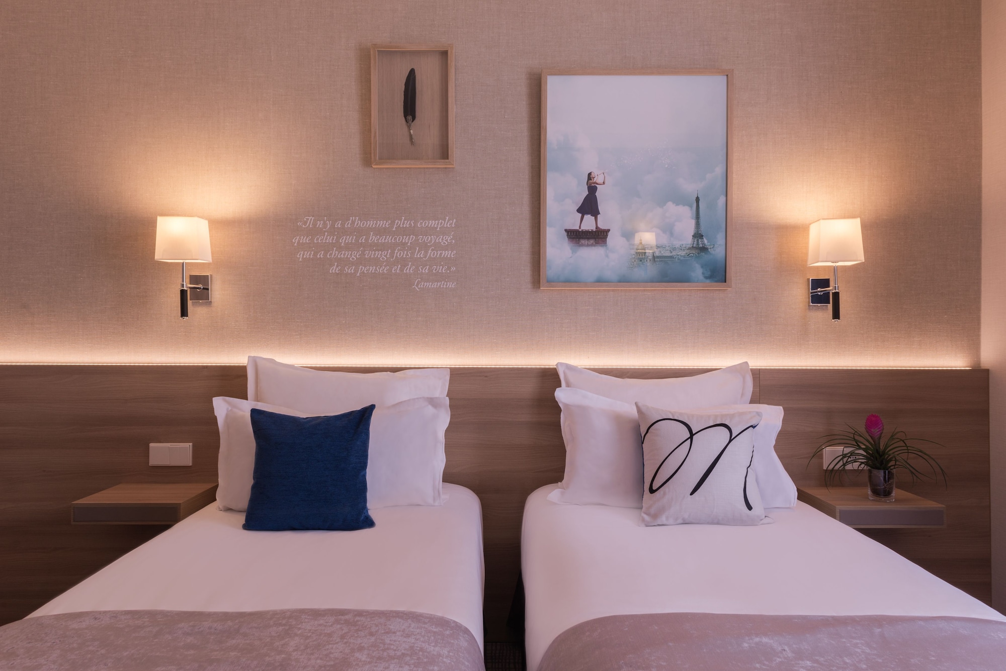 غرفة سوبيريور مزدوجة، Hotel Magda Champs Elysees 3/5