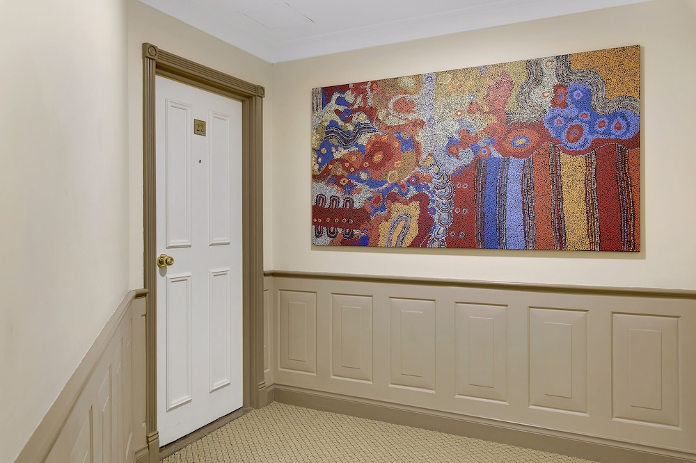 Lobby at The Manor Apartment Hotel, BRISBANE