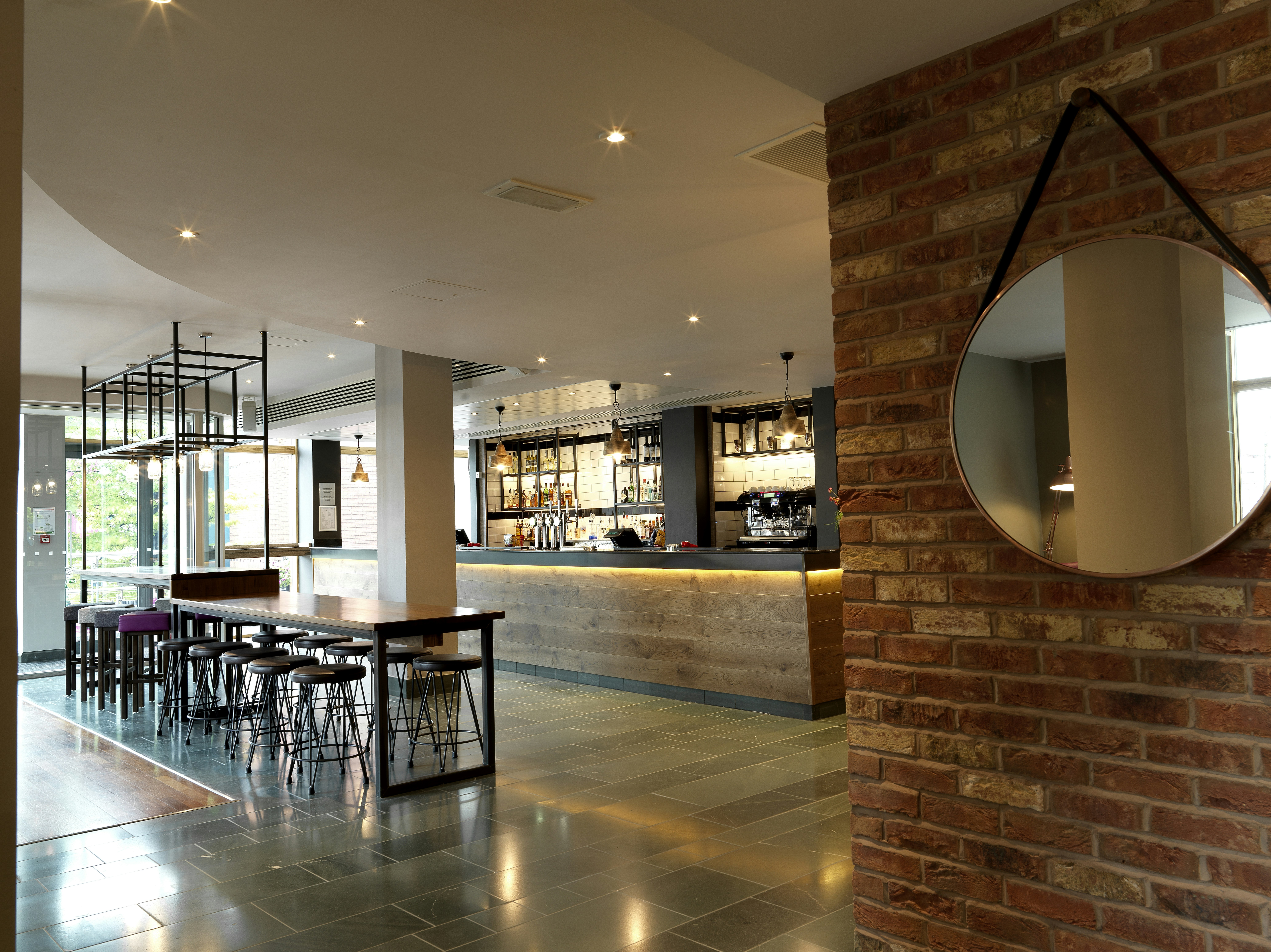 Lobby at Hilton Garden Inn Birmingham Brindleyplace, BIRMINGHAM - UNITED KINGDOM