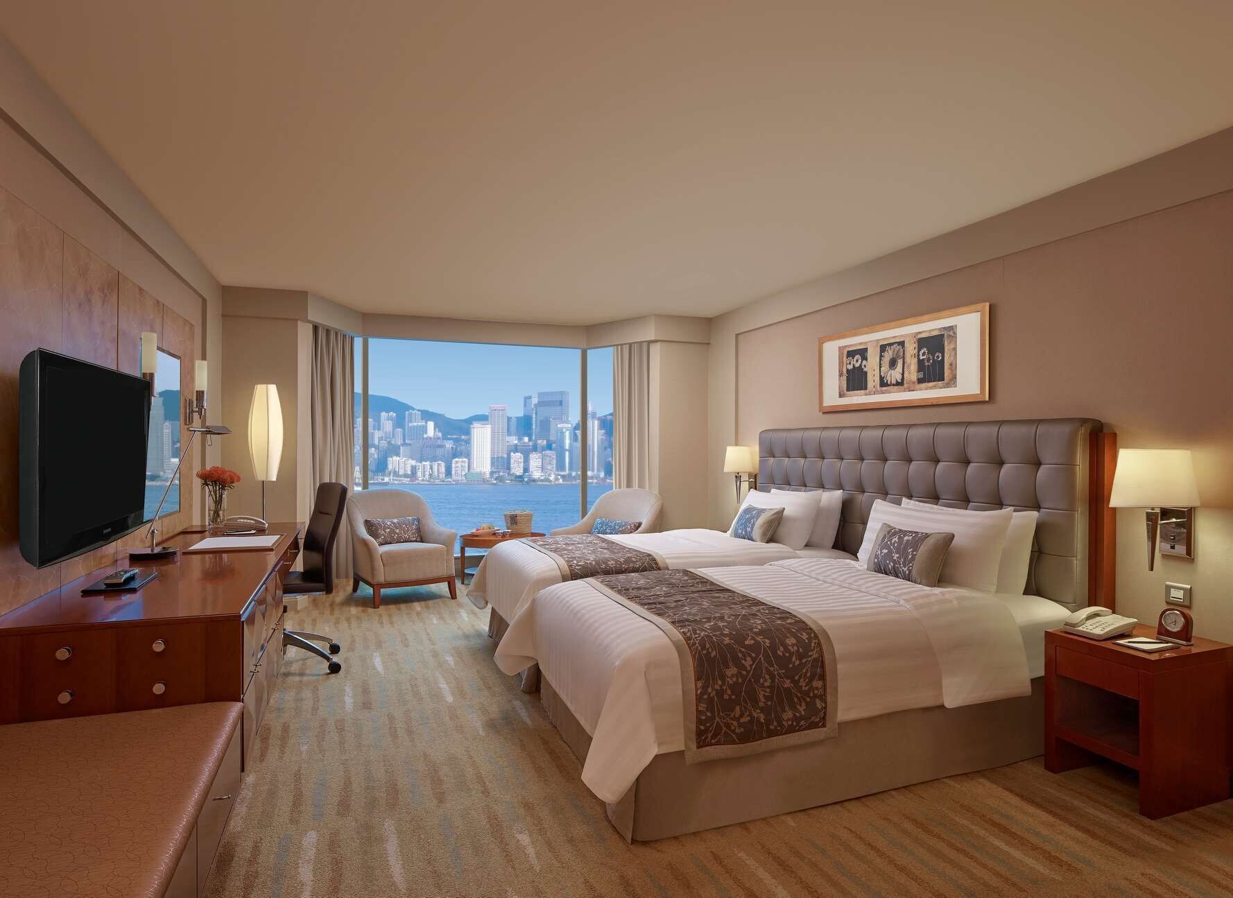 DELUXE, TWIN BEDS, HARBOUR VIEW