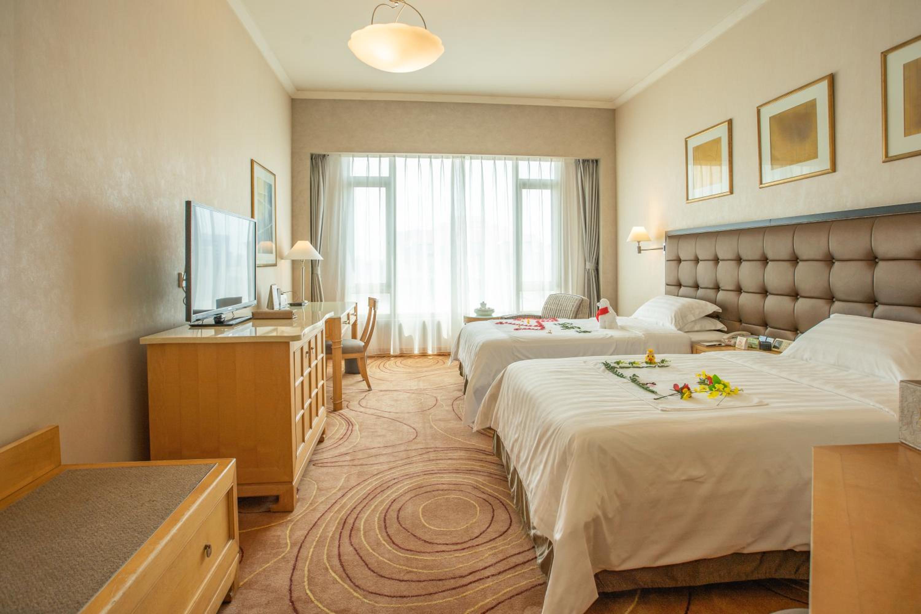 غرفة بريميير بسريرين منفصلين، Shantou Junhua Haiyi Hotel 7/9