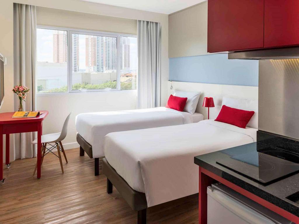 Apartment, Twin Beds, Kitchen