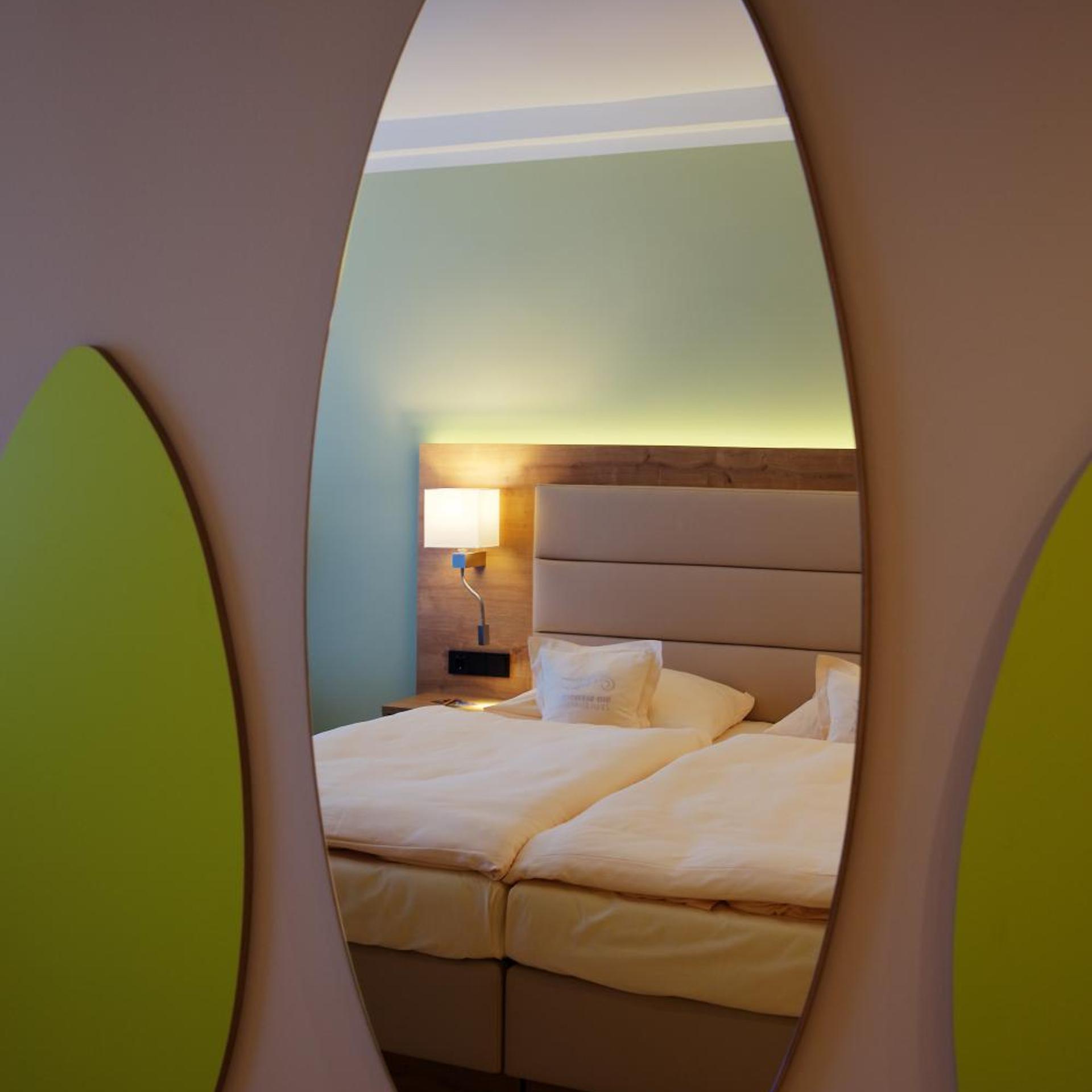 Room, Double Bed, Country Side View