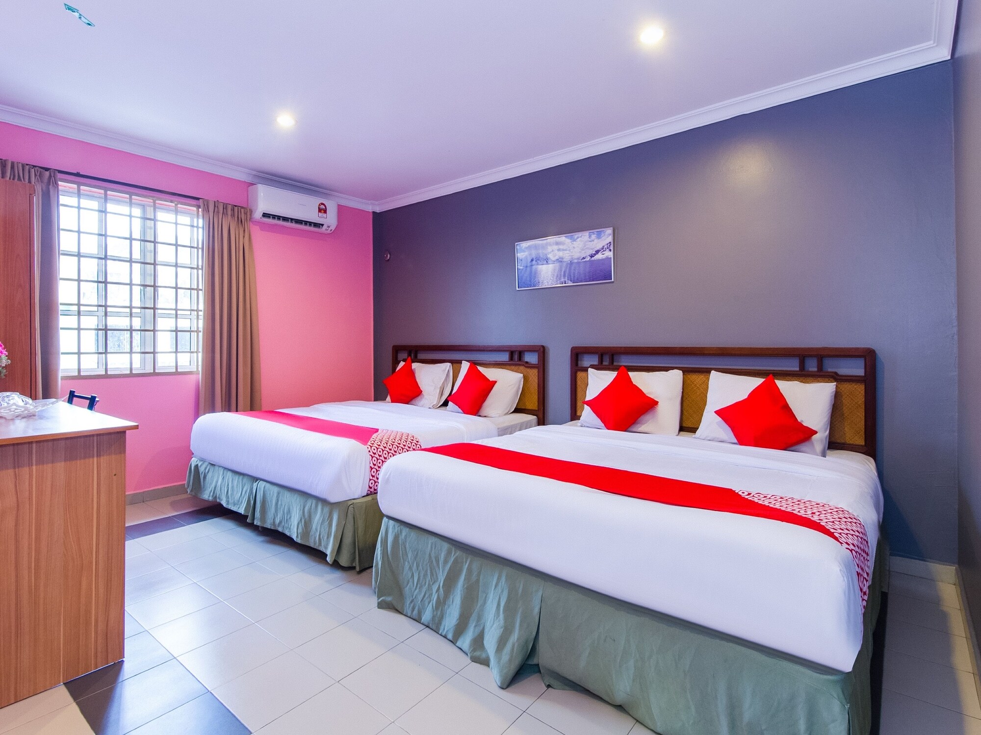 family suite, 2 double beds