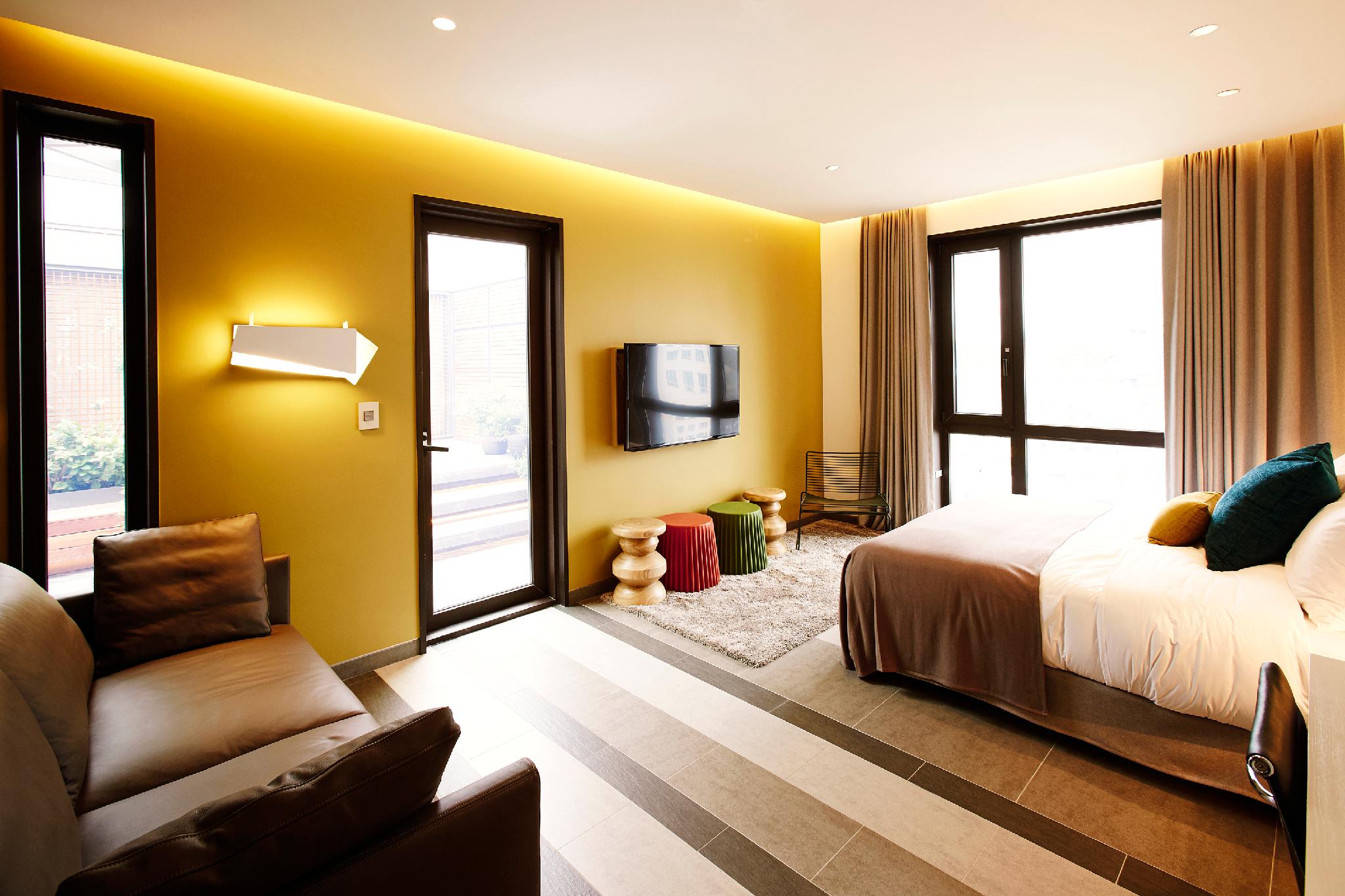 Garden, Deluxe, Double Bed, Balcony